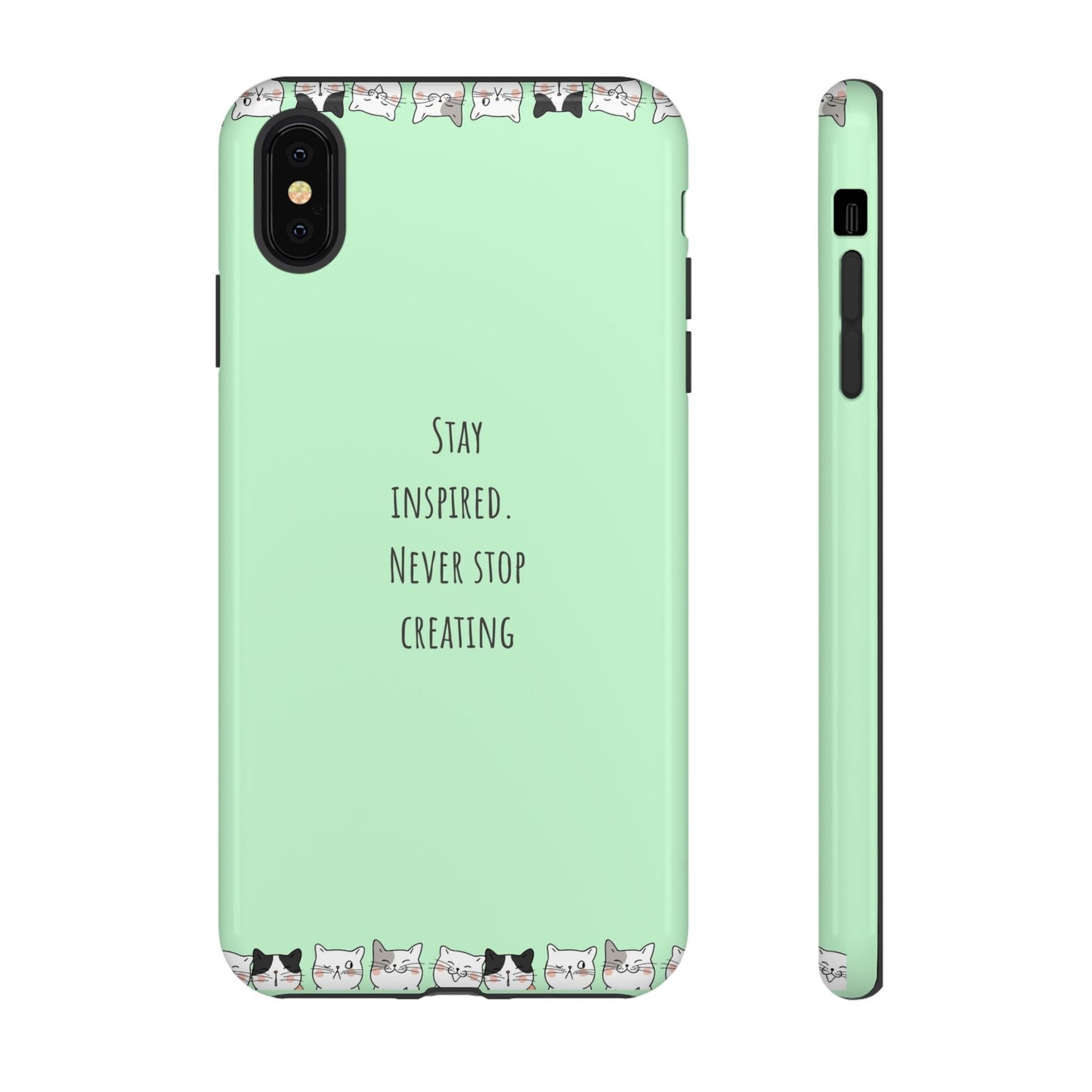 Tough Phone Case, Trendy Durable Glossy Finish, Stylish and Cute Smartphone Cover for Daily Use