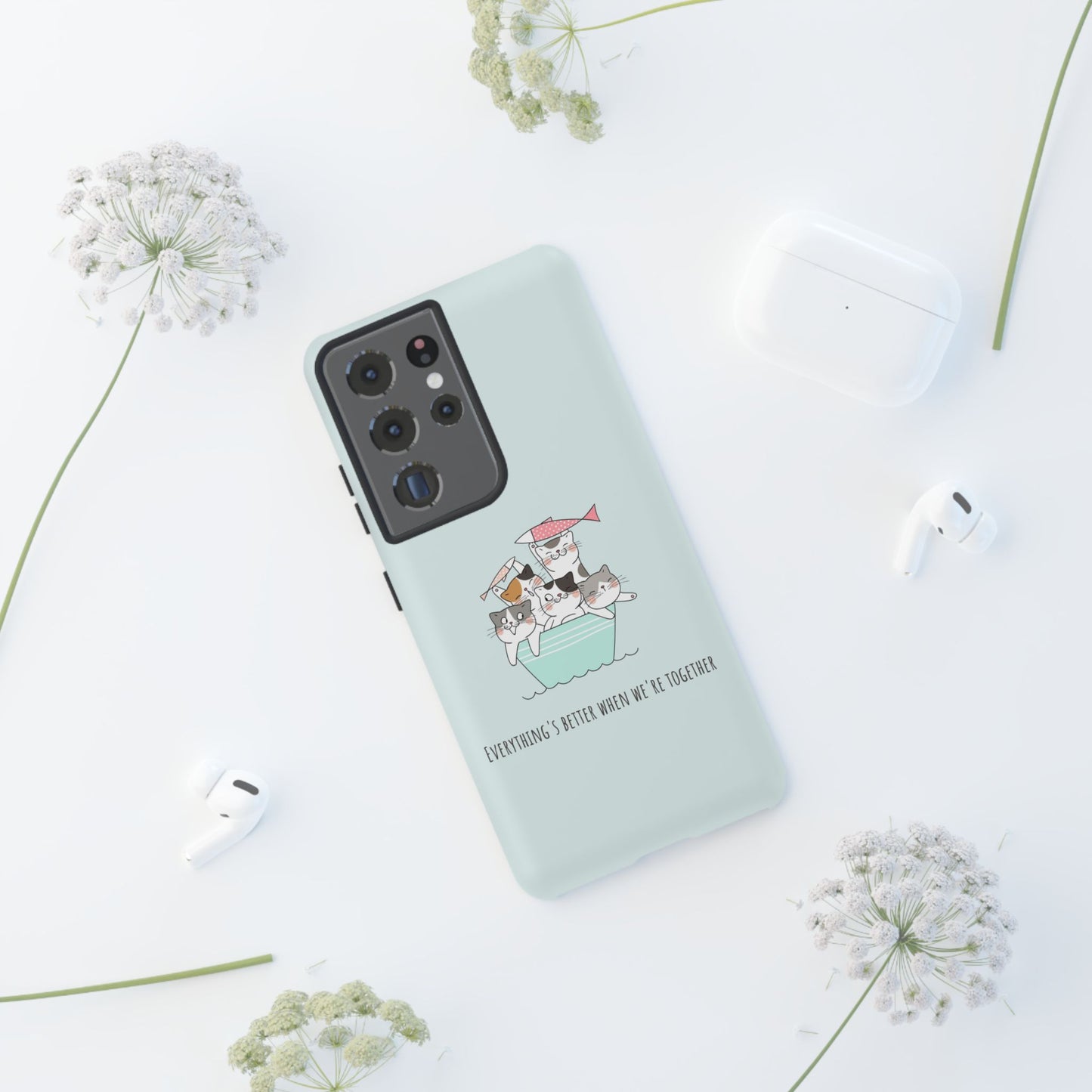 Durable Tough Phone Case, Trendy Glossy Finish, Stylish and Cute Smartphone Cover for Protection