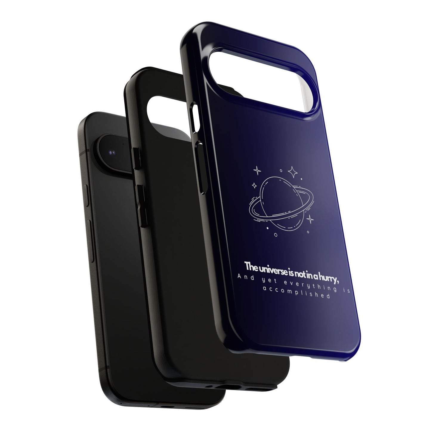 Inspirational Phone Case - 'The Universe is Not in a Hurry'