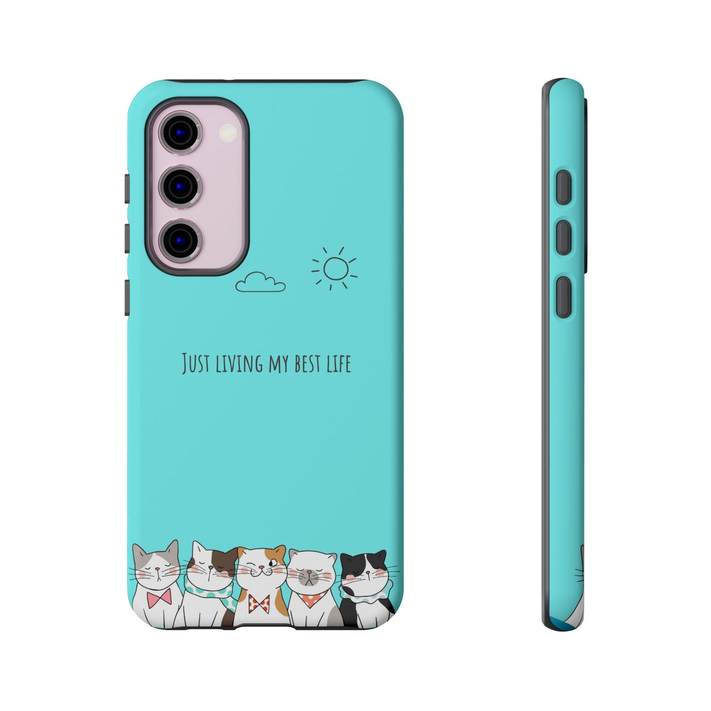 Durable Tough Phone Case, Stylish Trendy Glossy Finish, Cute Design for Smartphone Protection