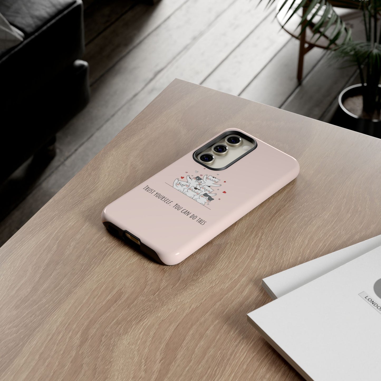 Tough Phone Case, Stylish Glossy Finish, Durable Design, Cute and Trendy Cover for Smartphones