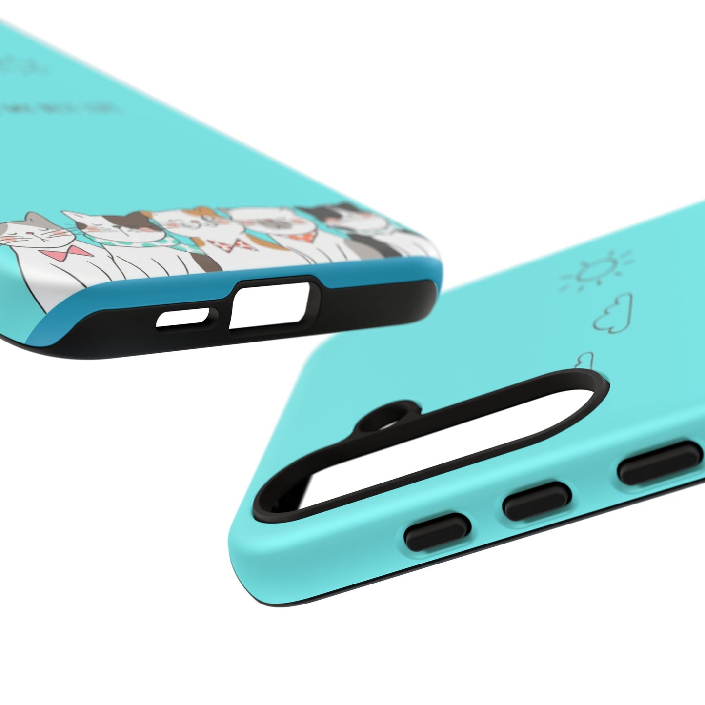 Durable Tough Phone Case, Stylish Trendy Glossy Finish, Cute Design for Smartphone Protection