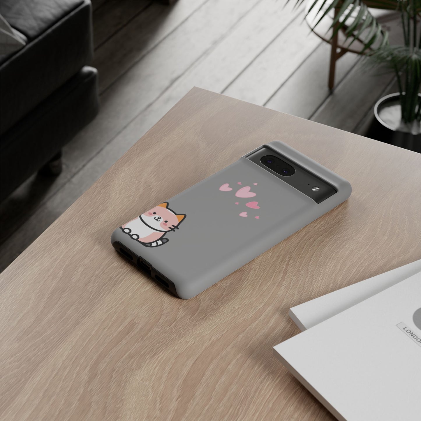Stylish Tough Phone Case, Durable Glossy Cover, Cute Trendy Design, Perfect Smartphone Protection