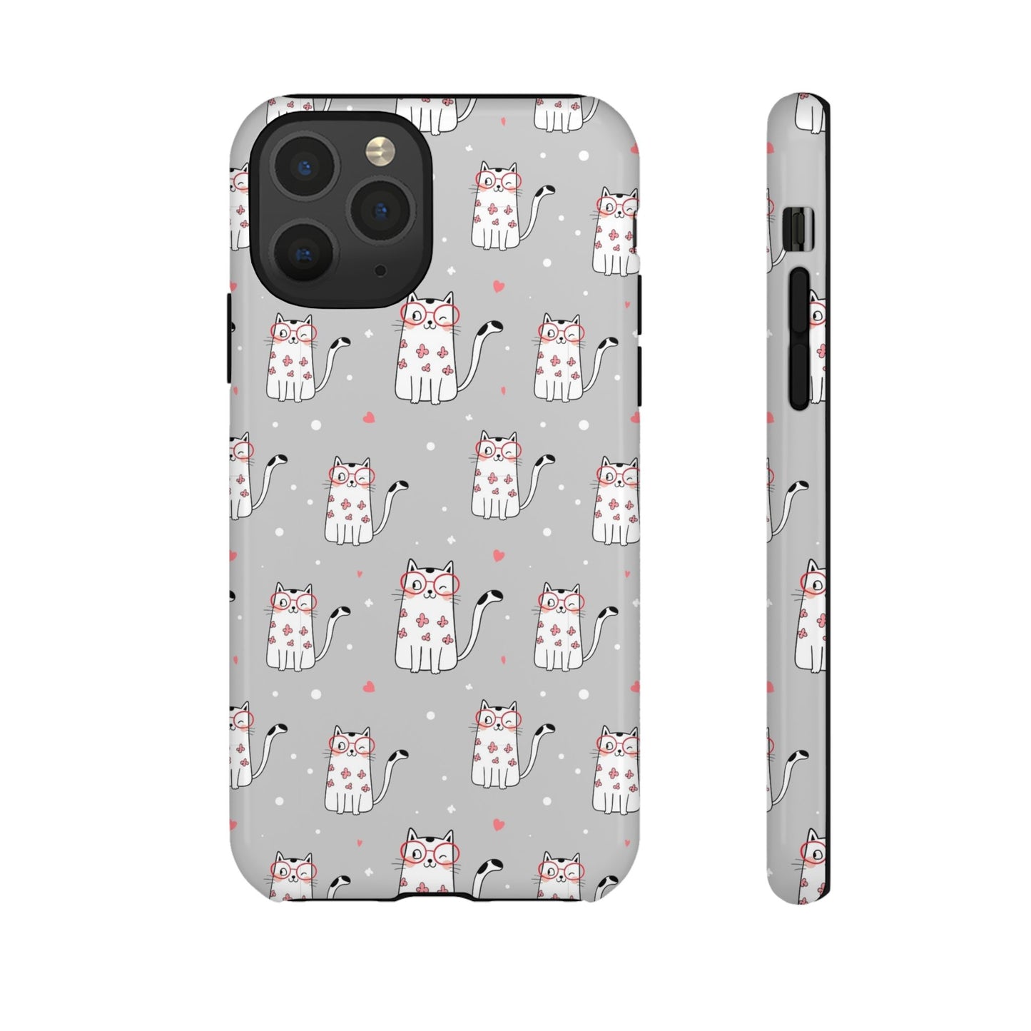 Durable Tough Phone Case, Stylish Glossy Cover, Trendy Cute Design, Perfect for Smartphone Use