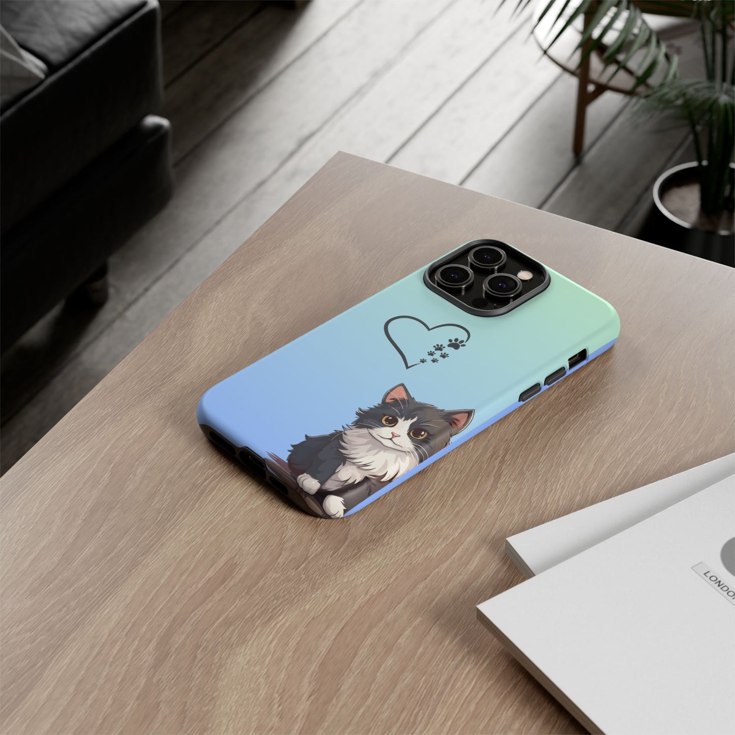 Tough Phone Case, Cute and Stylish Glossy Finish, Trendy Durable Design, Smartphone Protection