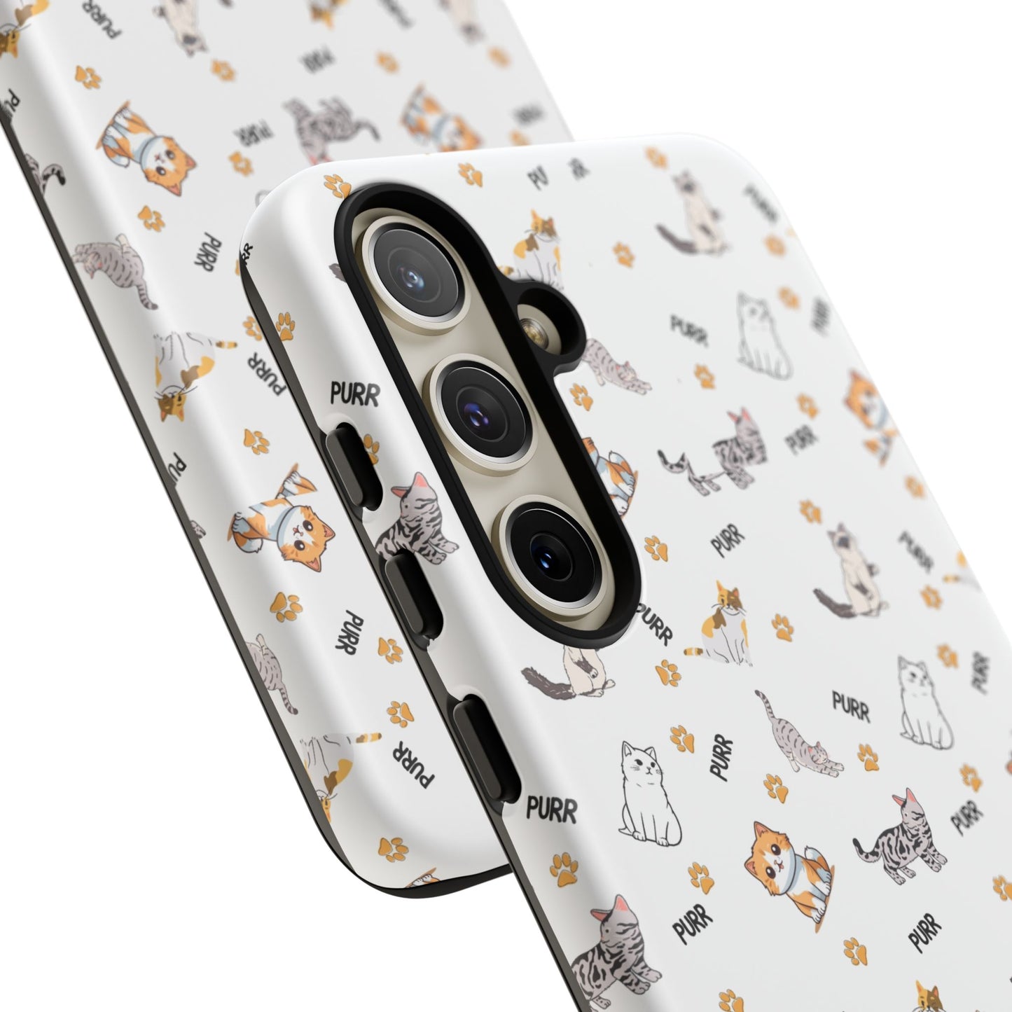 Tough Phone Case, Glossy Finish, Trendy and Cute, Durable Smartphone Protection for Daily Us