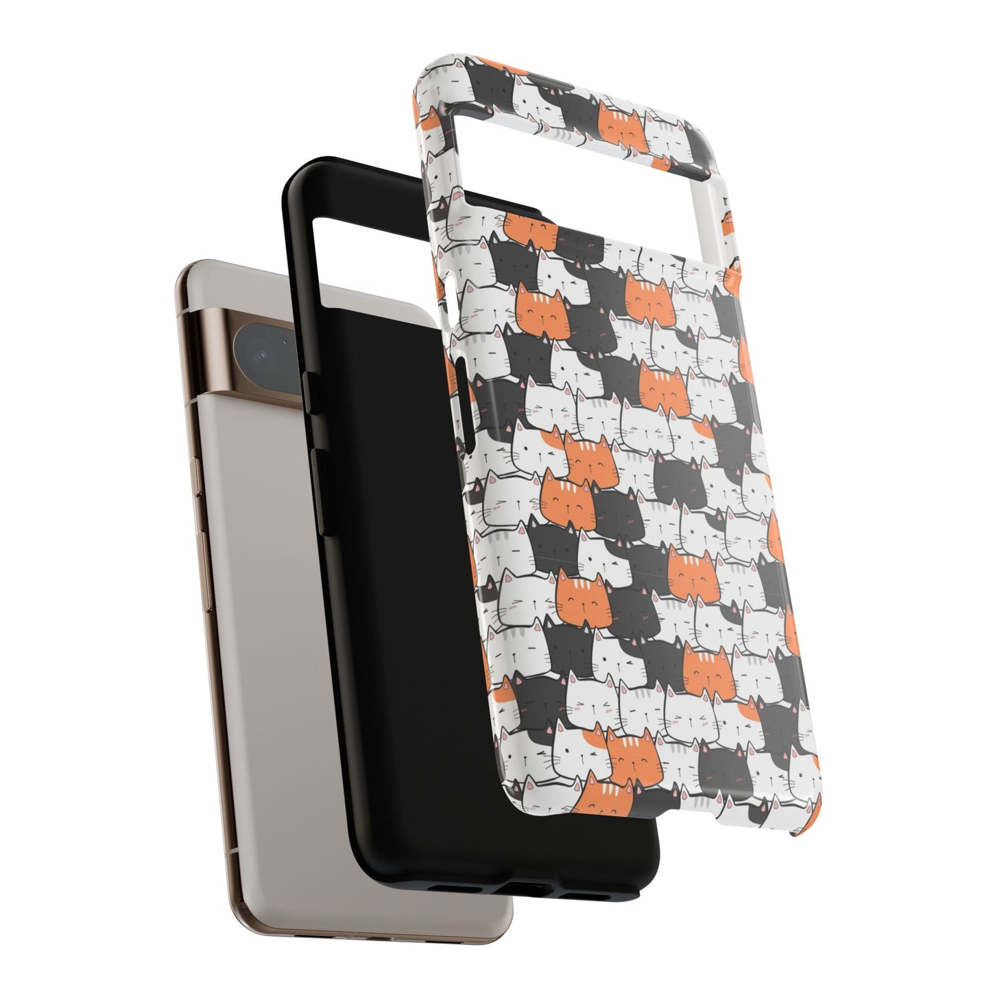 Durable Tough Phone Case, Cute and Stylish Glossy Finish, Trendy Design for Smartphone Protection