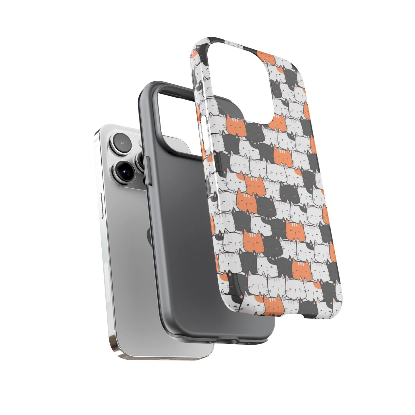 Durable Tough Phone Case, Cute and Stylish Glossy Finish, Trendy Design for Smartphone Protection
