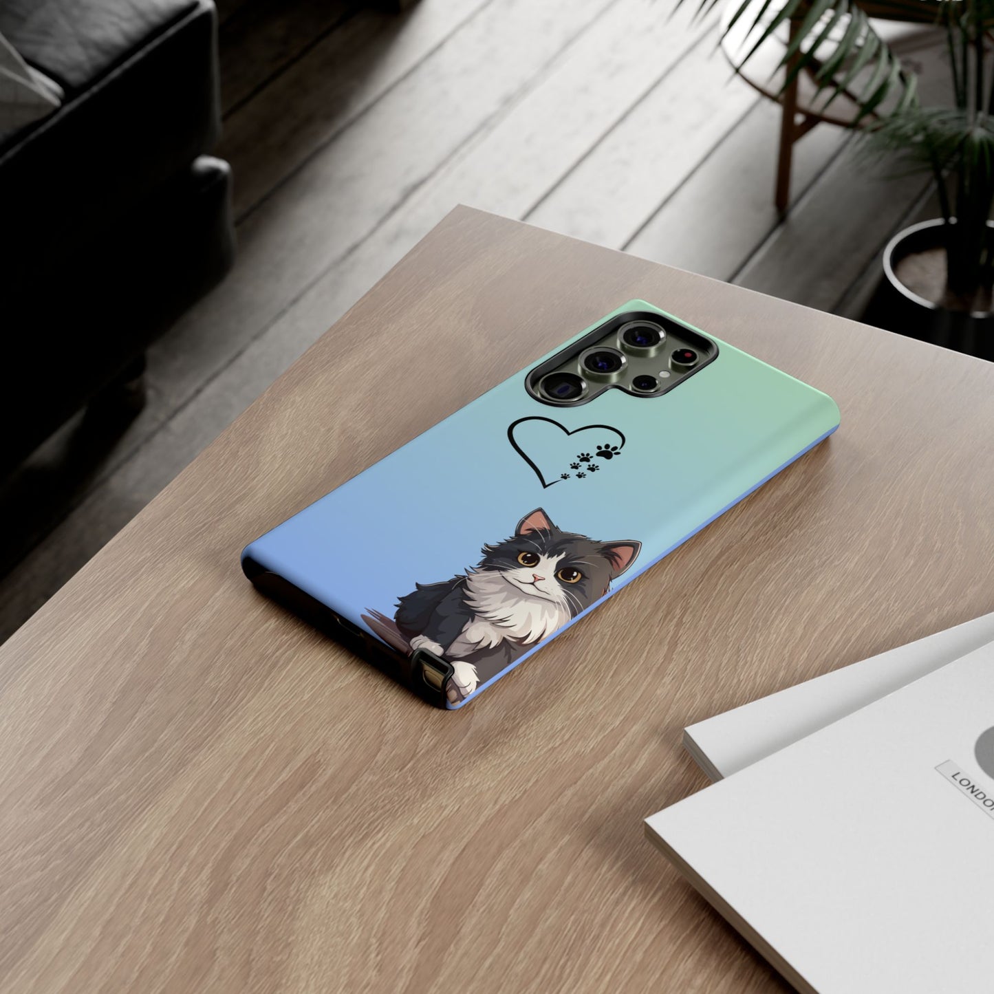 Tough Phone Case, Cute and Stylish Glossy Finish, Trendy Durable Design, Smartphone Protection