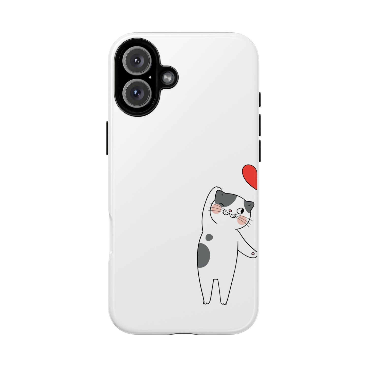 Tough Phone Case, Durable and Trendy Glossy Finish, Cute Stylish Design, Everyday Smartphone Protection