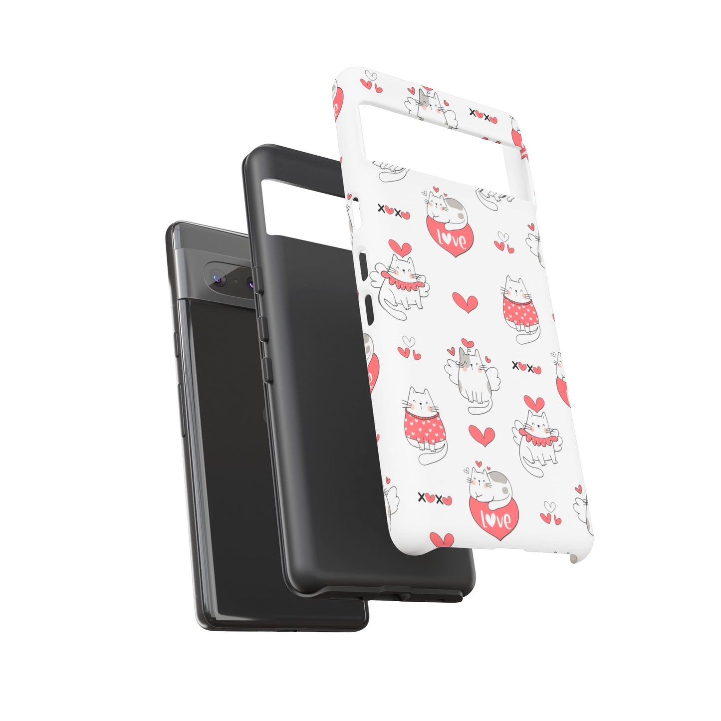 Durable Tough Phone Case, Trendy Glossy Cover, Stylish Cute Design, Perfect for Smartphone Protection