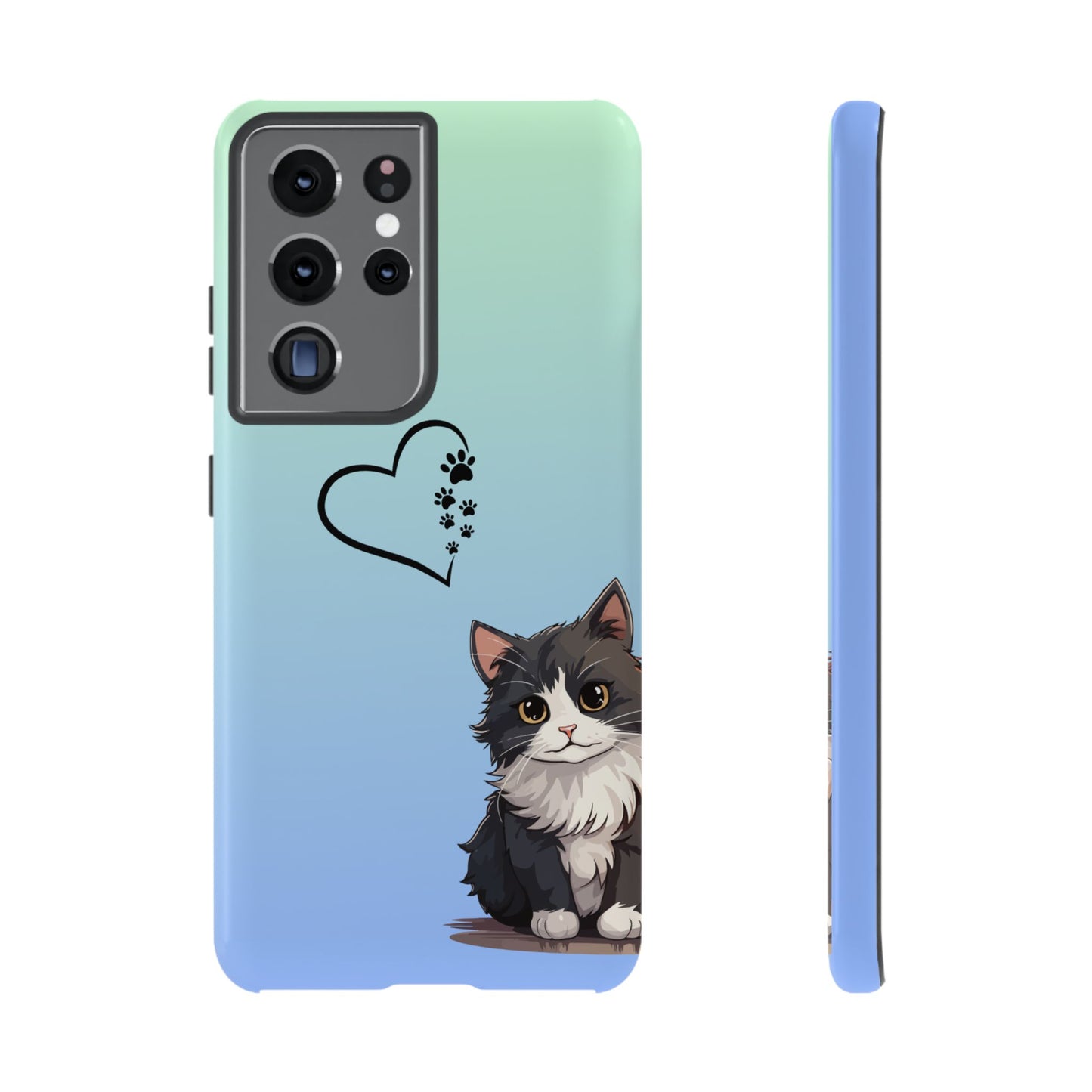 Tough Phone Case, Cute and Stylish Glossy Finish, Trendy Durable Design, Smartphone Protection