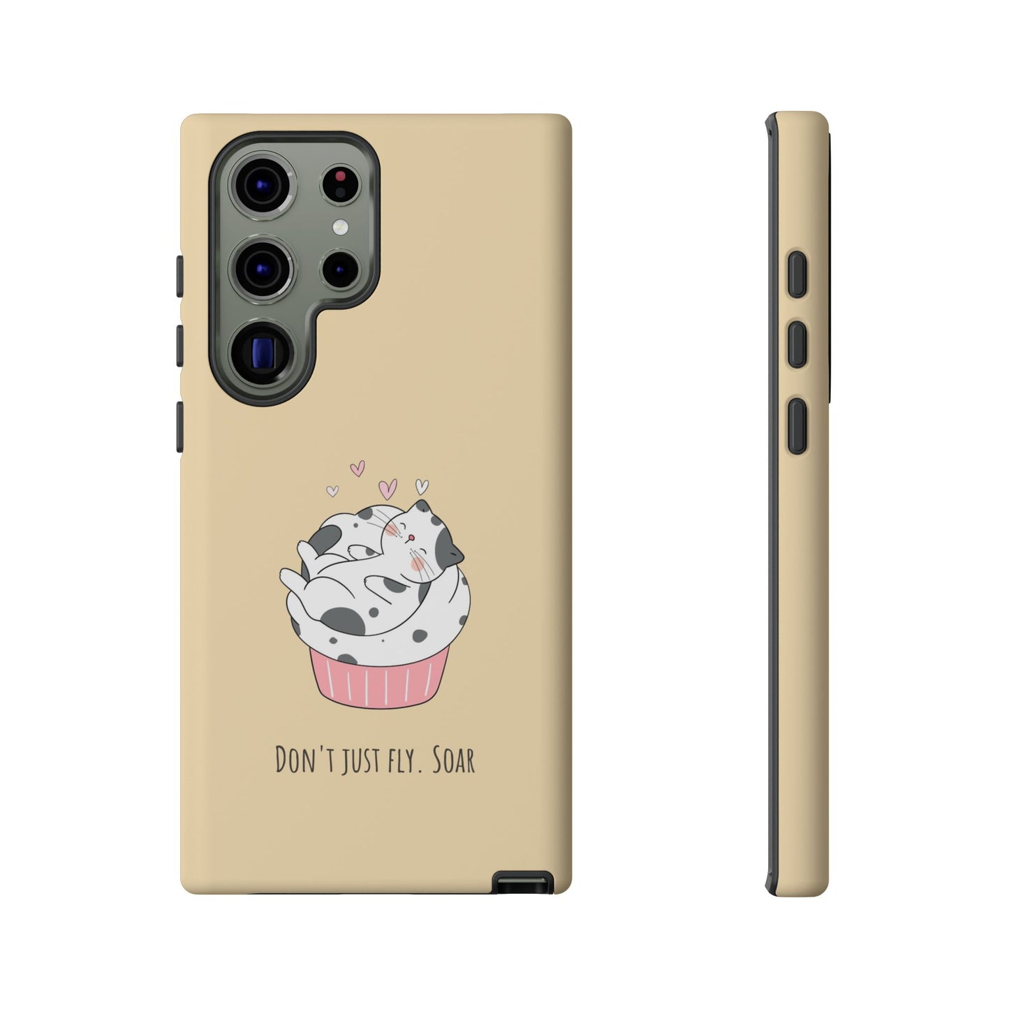 Tough Phone Case, Glossy Cute Design, Durable and Stylish, Trendy Smartphone Cover for Daily Use