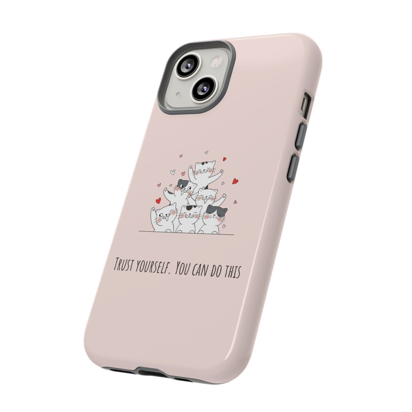Tough Phone Case, Stylish Glossy Finish, Durable Design, Cute and Trendy Cover for Smartphones