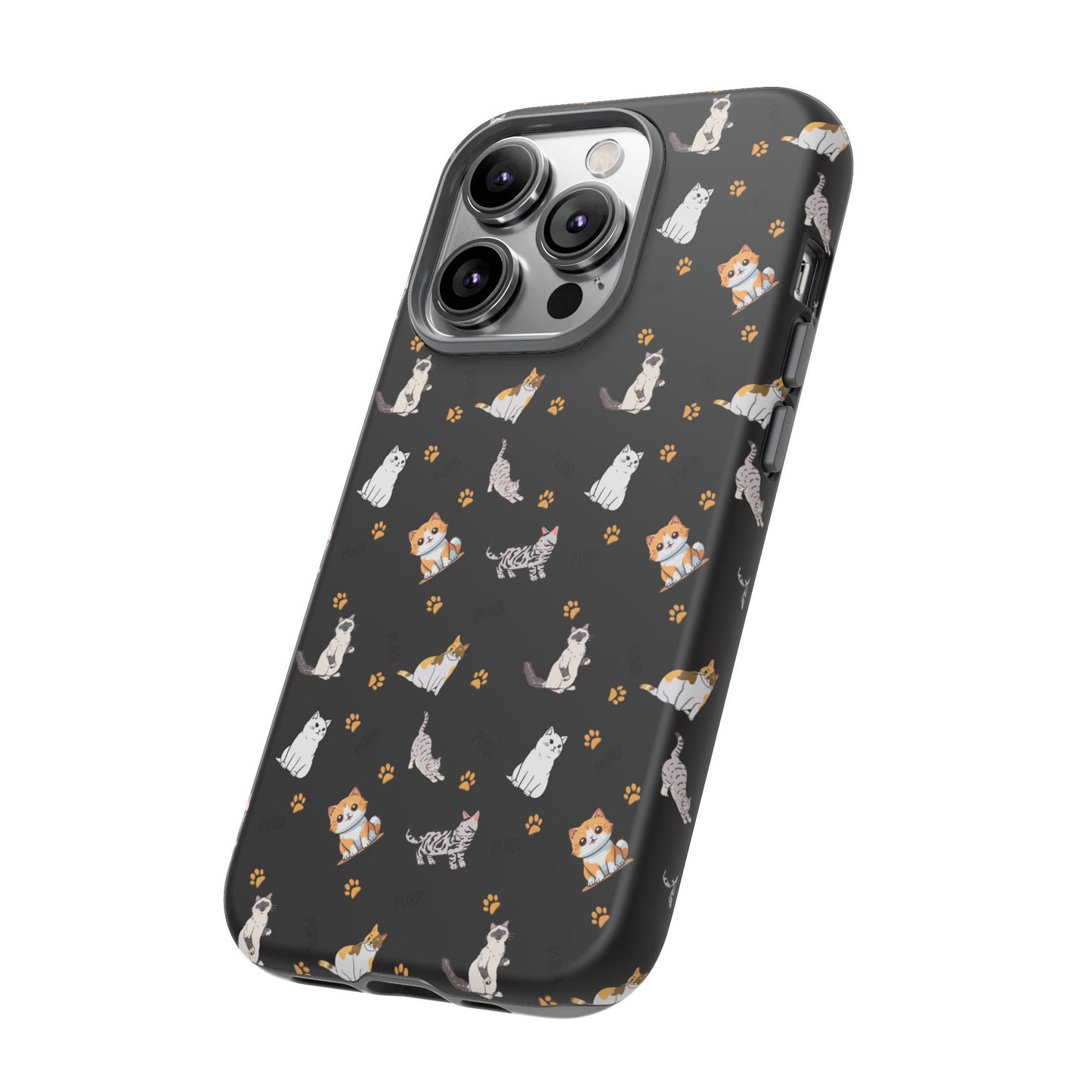 Durable Tough Phone Case, Stylish Glossy Finish, Trendy Cute Design, Everyday Protection for Smartphones