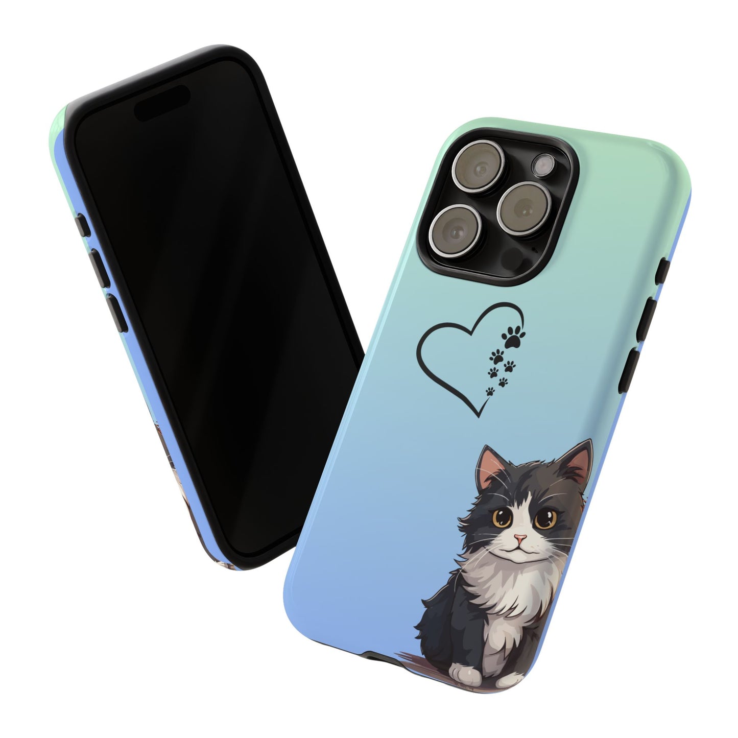 Tough Phone Case, Cute and Stylish Glossy Finish, Trendy Durable Design, Smartphone Protection