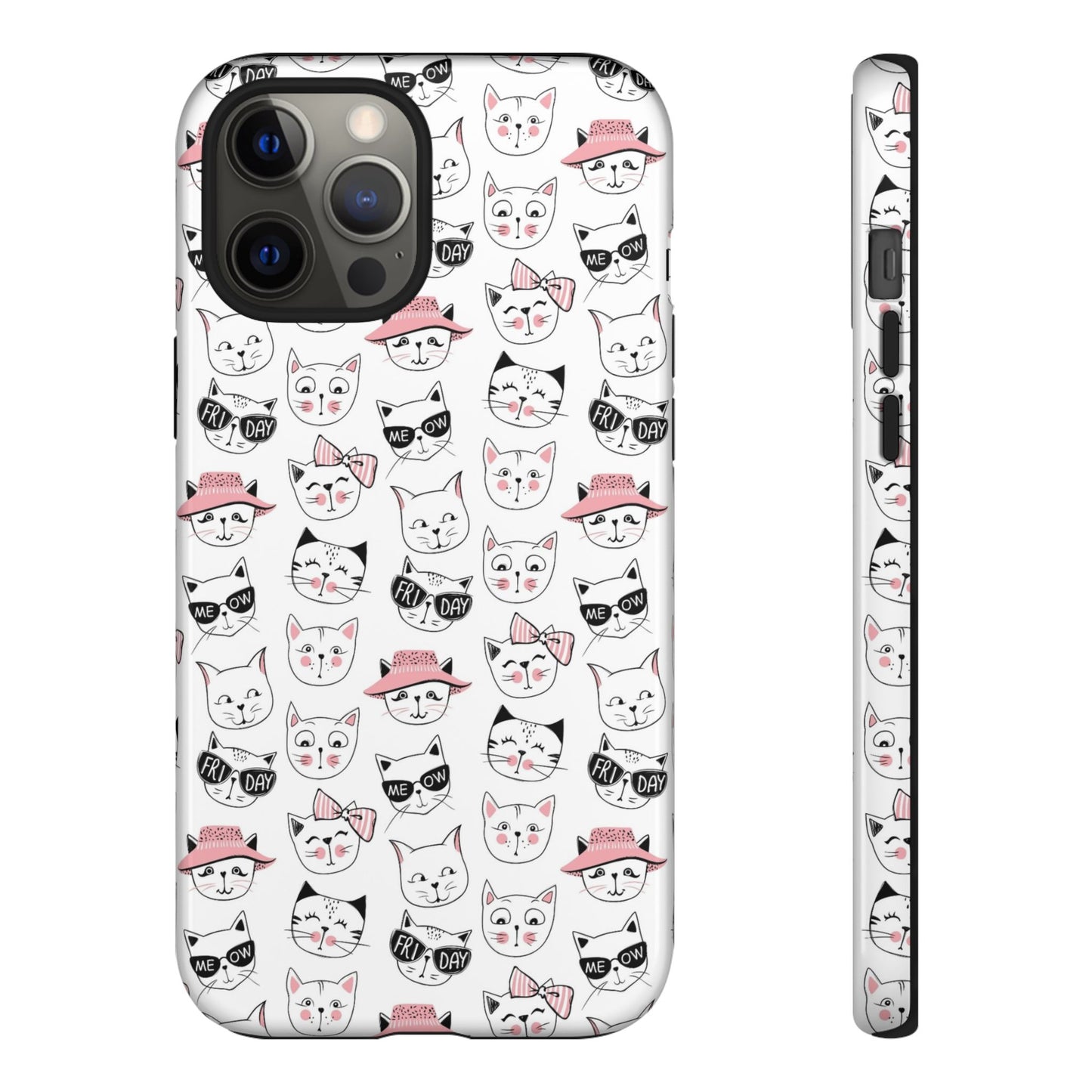 Durable Tough Phone Case, Stylish Glossy Finish, Trendy and Cute Smartphone Cover for Protection