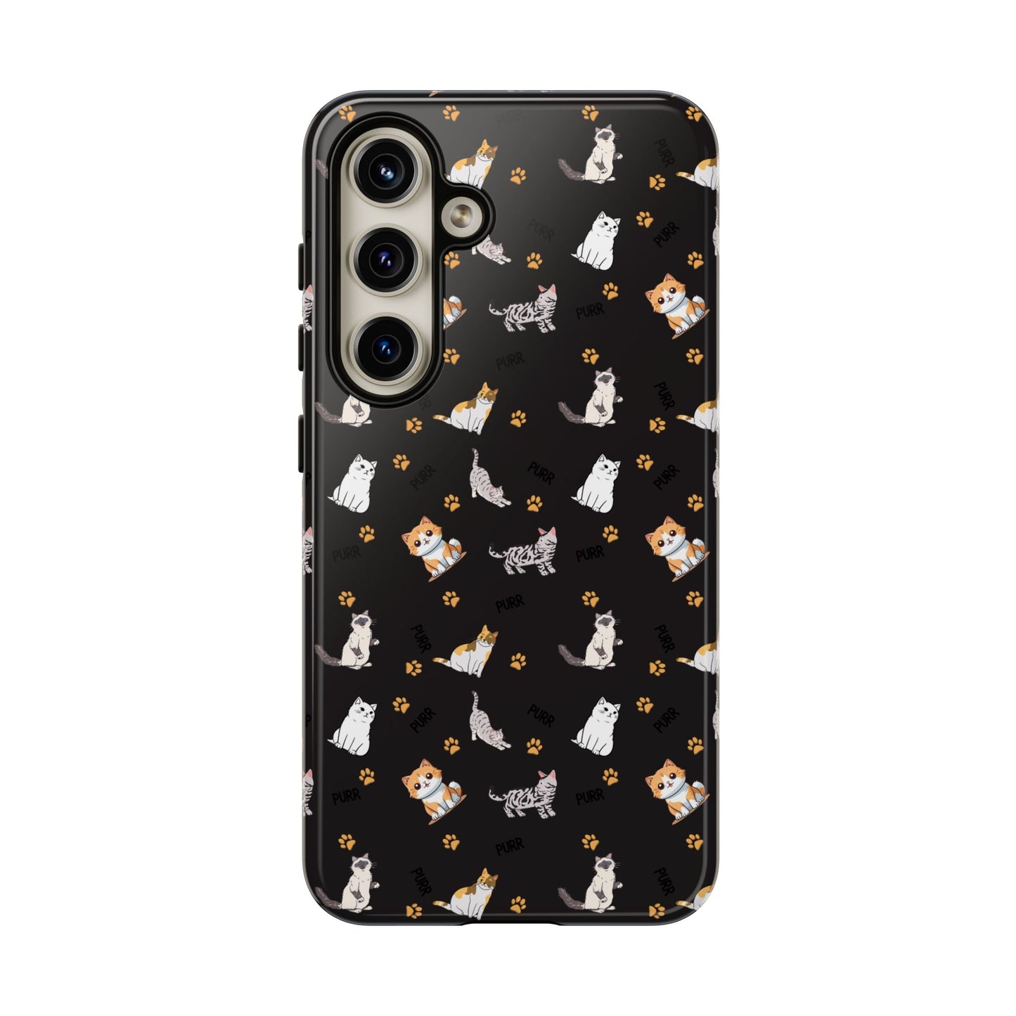 Durable Tough Phone Case, Stylish Glossy Finish, Trendy Cute Design, Everyday Protection for Smartphones