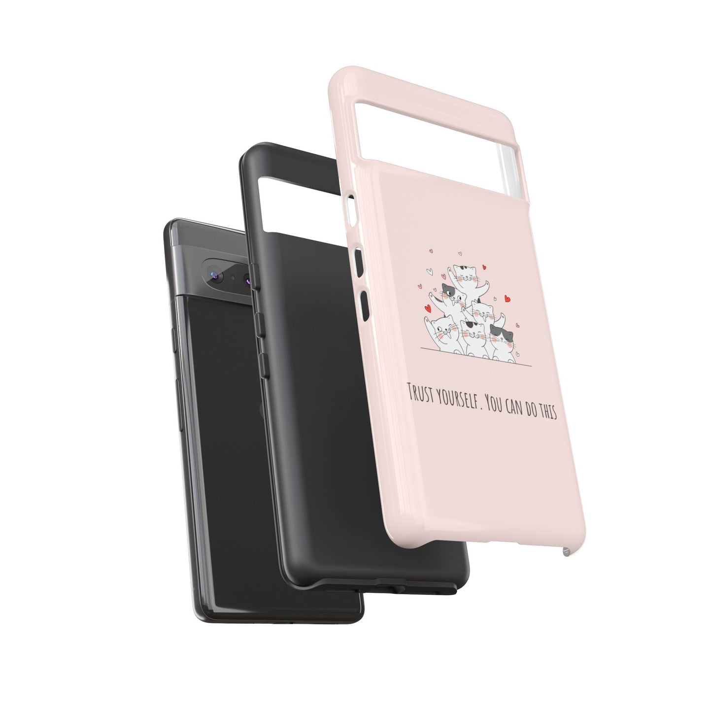 Tough Phone Case, Stylish Glossy Finish, Durable Design, Cute and Trendy Cover for Smartphones