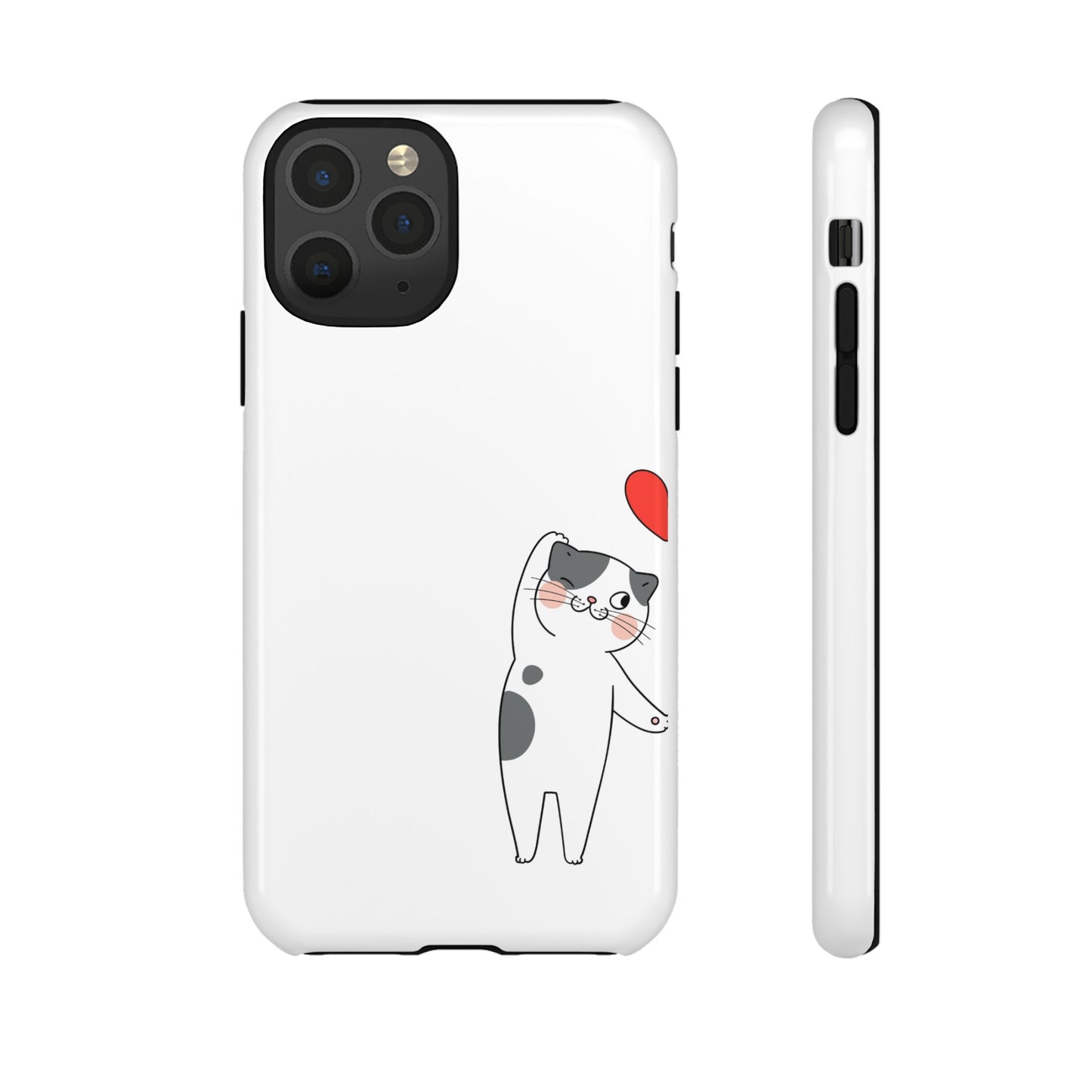 Tough Phone Case, Durable and Trendy Glossy Finish, Cute Stylish Design, Everyday Smartphone Protection