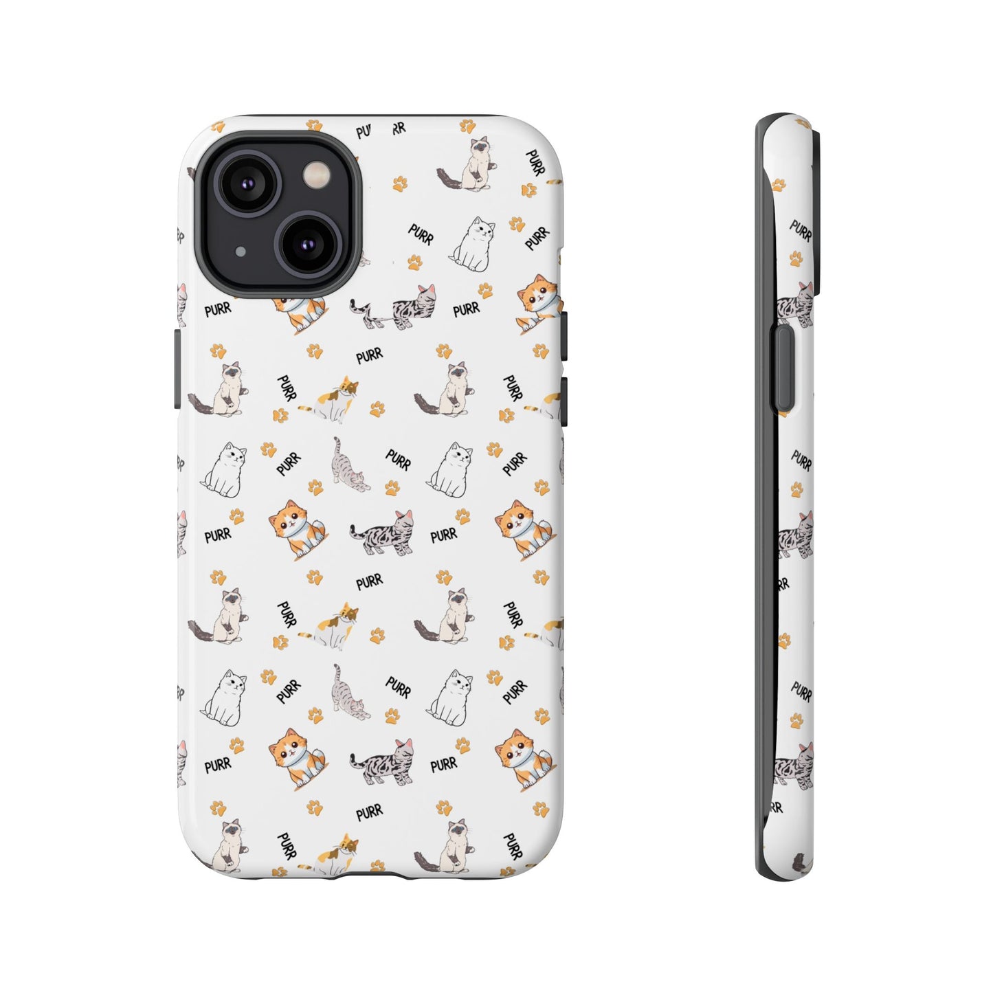 Tough Phone Case, Glossy Finish, Trendy and Cute, Durable Smartphone Protection for Daily Us
