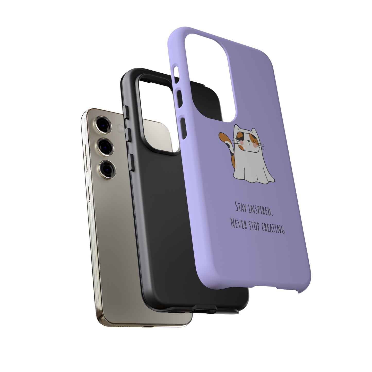 Tough Phone Case, Stylish and Durable Glossy Finish, Trendy Cute Cover for Smartphones