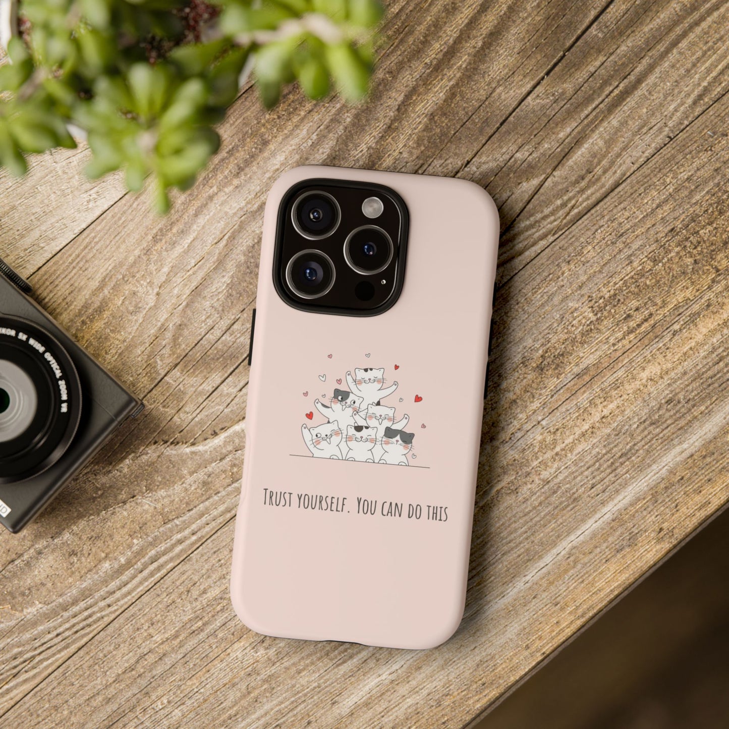 Tough Phone Case, Stylish Glossy Finish, Durable Design, Cute and Trendy Cover for Smartphones