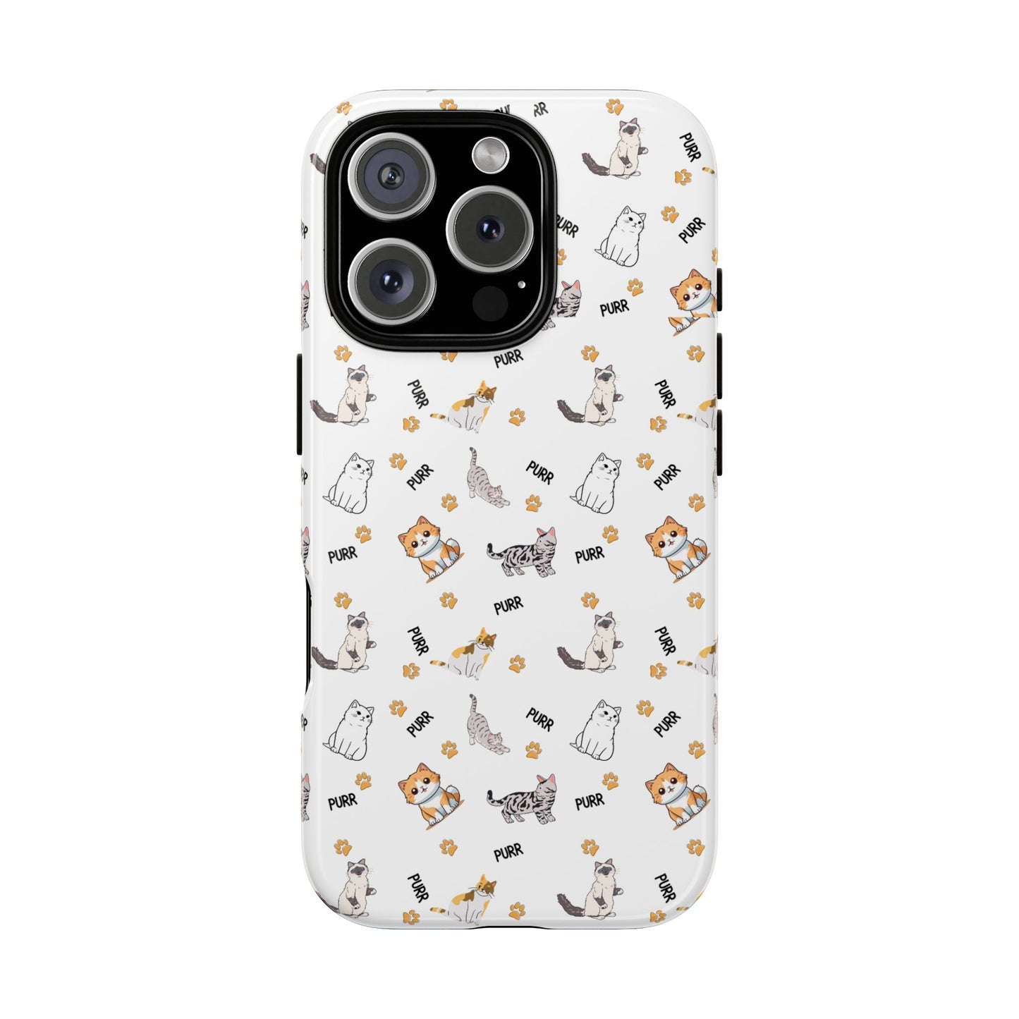 Tough Phone Case, Glossy Finish, Trendy and Cute, Durable Smartphone Protection for Daily Us