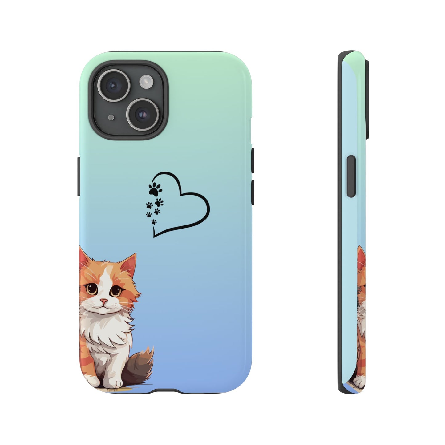 Trendy Tough Phone Case, Glossy Finish, Durable and Stylish, Cute Design for Smartphone Protection