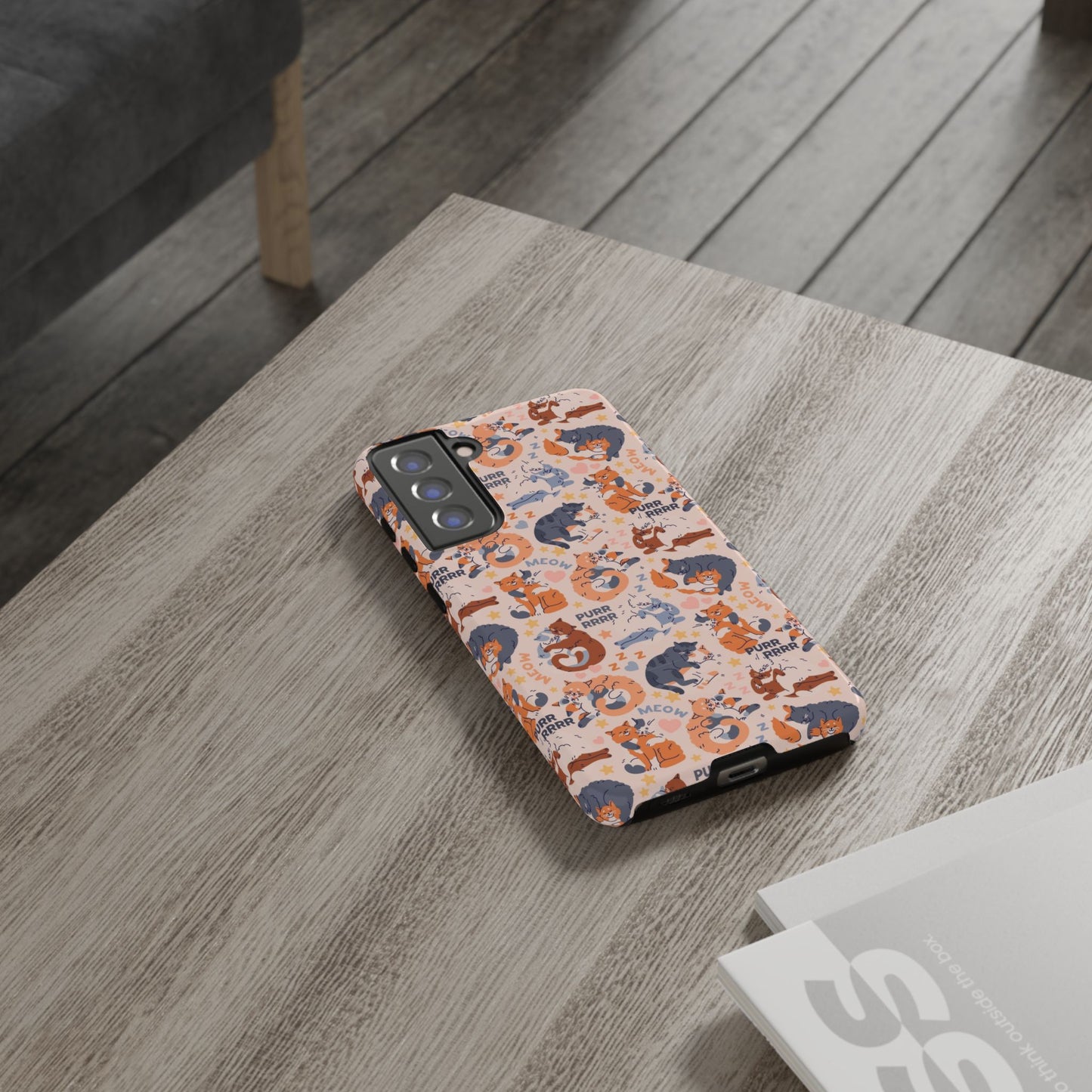 Durable Tough Phone Case, Trendy Cute Glossy Design, Stylish Smartphone Protection for Everyday Use