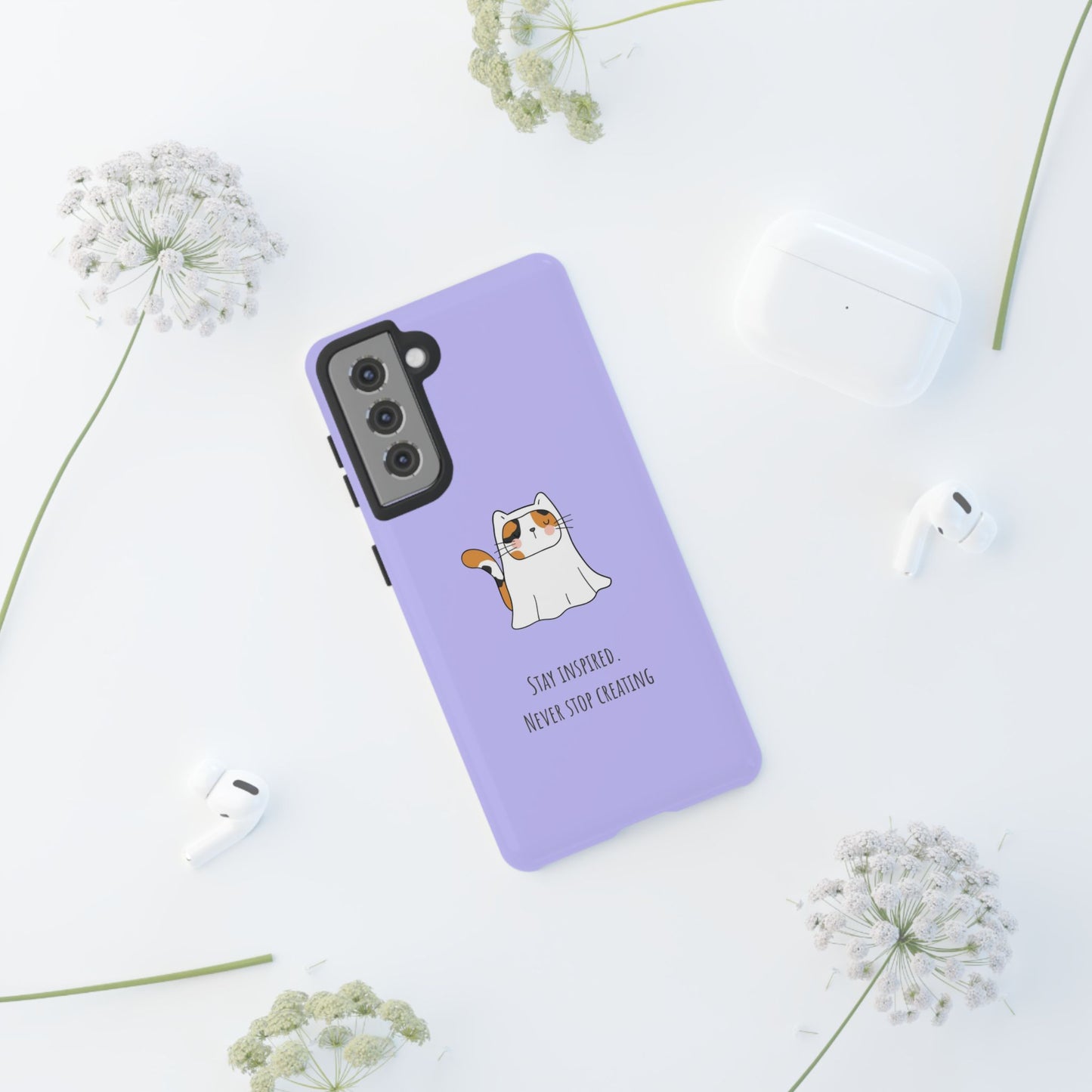 Tough Phone Case, Stylish and Durable Glossy Finish, Trendy Cute Cover for Smartphones