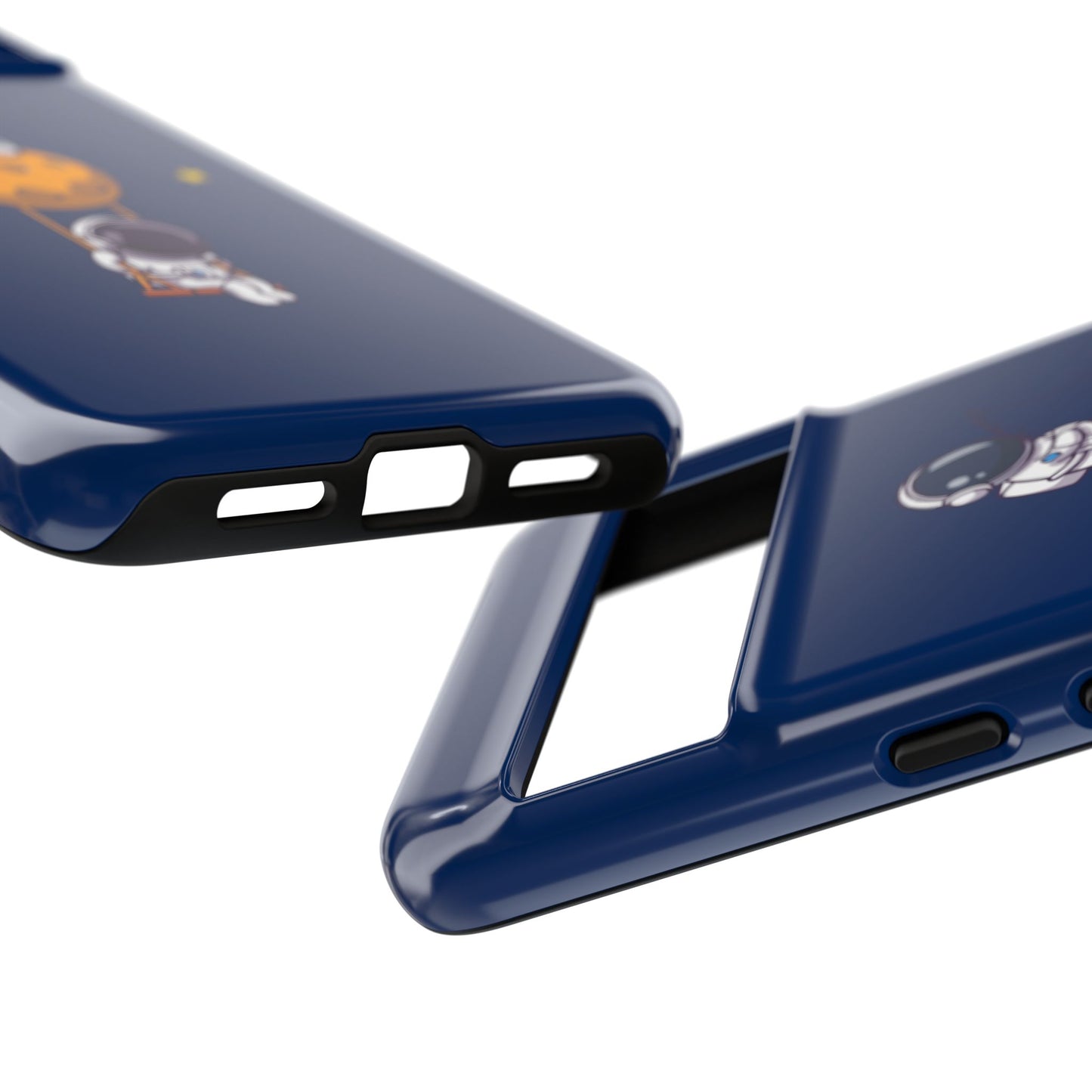 Astronaut Adventure Phone Case - Galaxy Design with Space Explorers