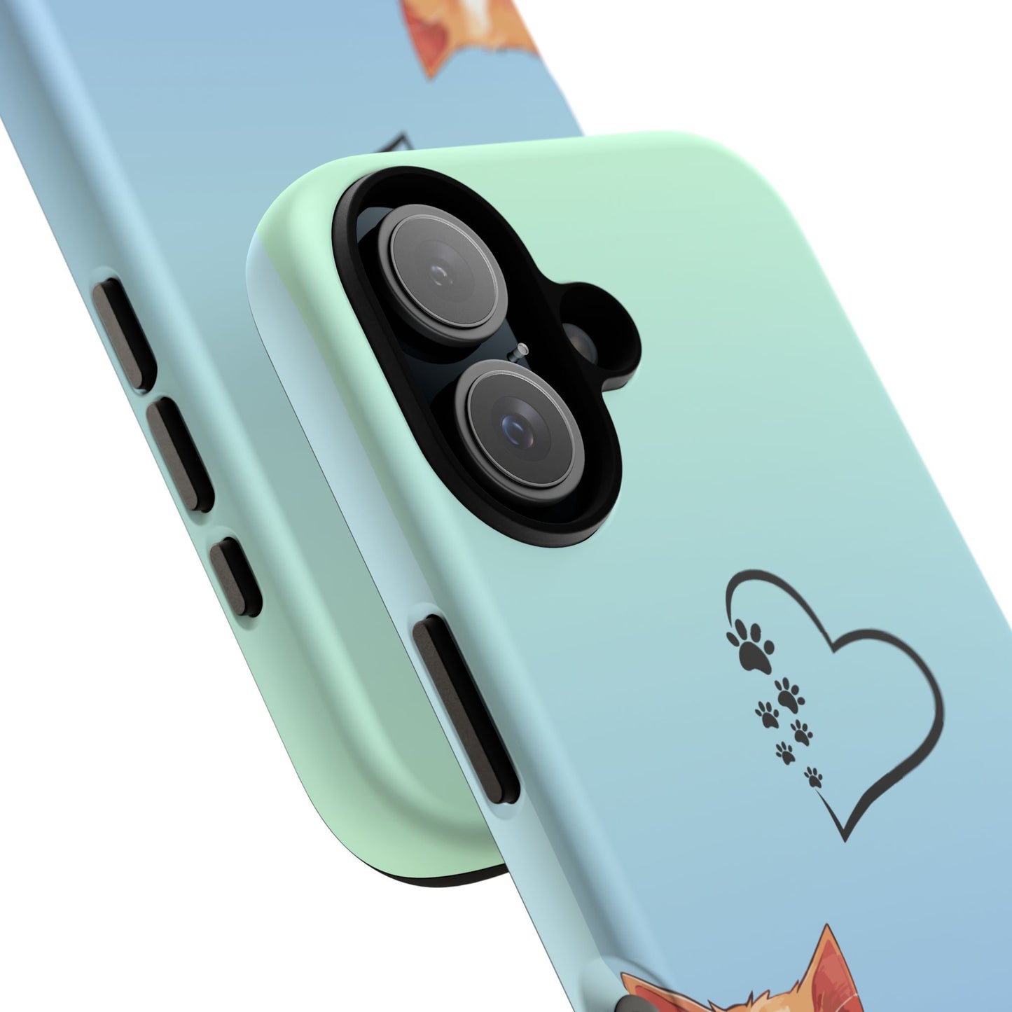 Trendy Tough Phone Case, Glossy Finish, Durable and Stylish, Cute Design for Smartphone Protection