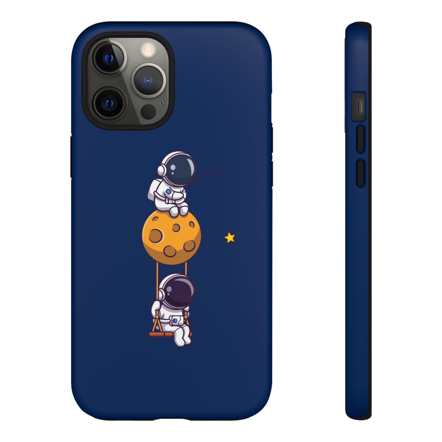 Astronaut Adventure Phone Case - Galaxy Design with Space Explorers