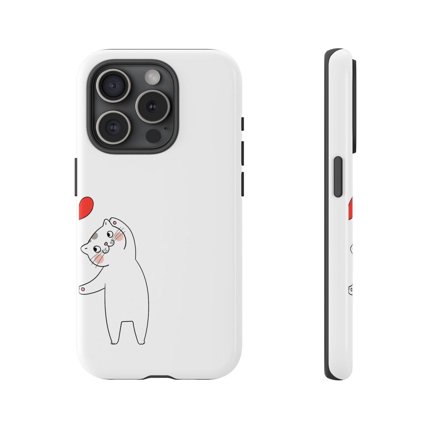 Tough Phone Case, Cute and Stylish Design, Durable Glossy Finish, Trendy Smartphone Protection for Daily Use