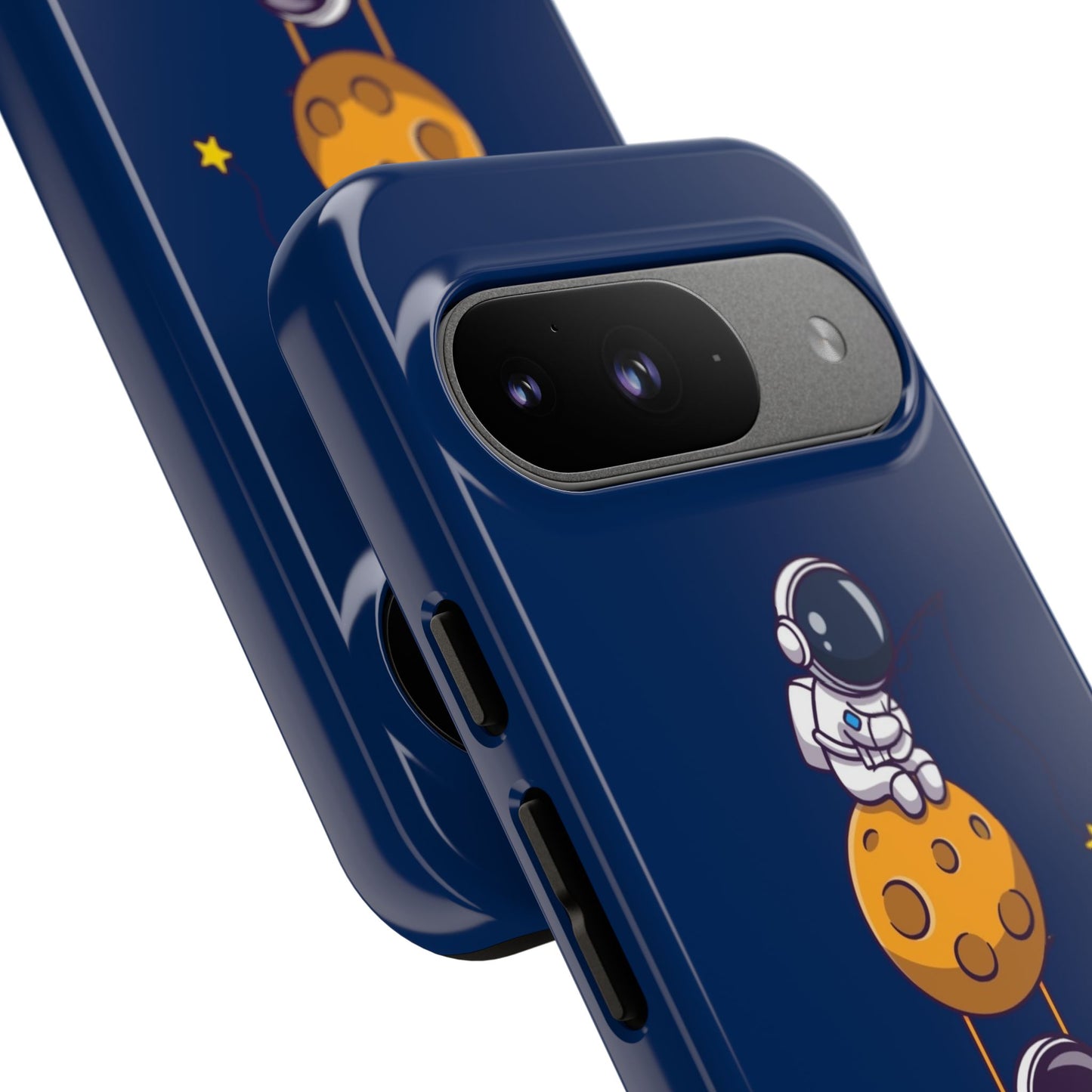Astronaut Adventure Phone Case - Galaxy Design with Space Explorers