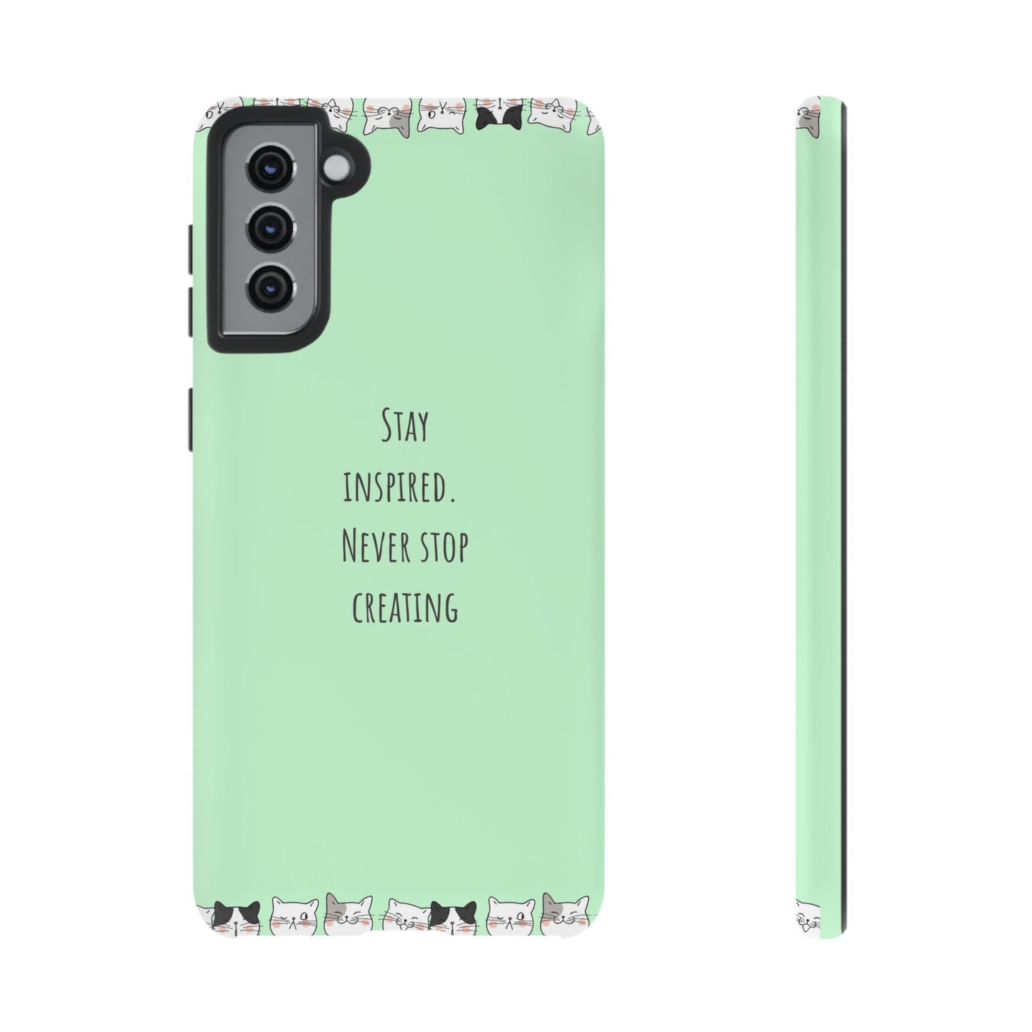 Tough Phone Case, Trendy Durable Glossy Finish, Stylish and Cute Smartphone Cover for Daily Use