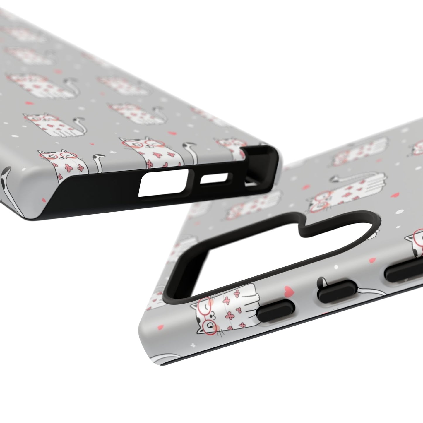 Durable Tough Phone Case, Stylish Glossy Cover, Trendy Cute Design, Perfect for Smartphone Use