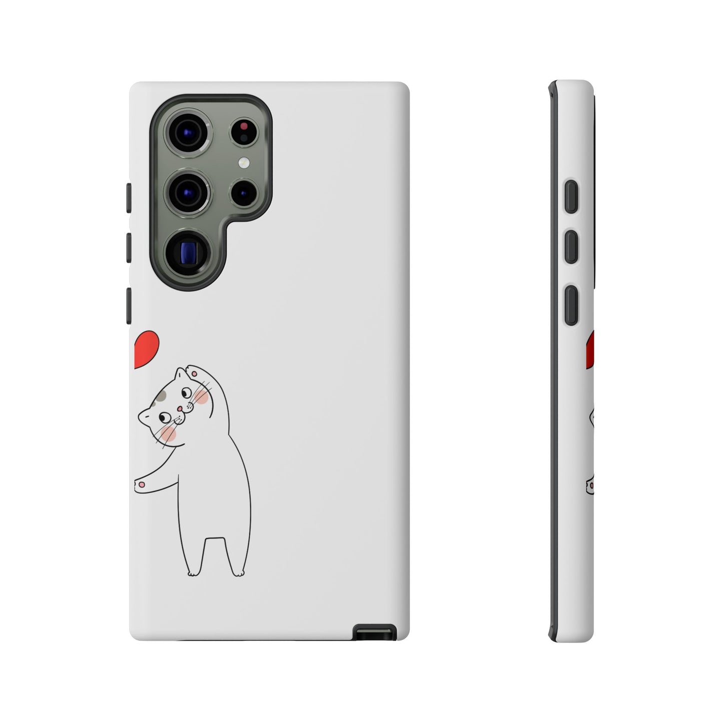 Tough Phone Case, Cute and Stylish Design, Durable Glossy Finish, Trendy Smartphone Protection for Daily Use