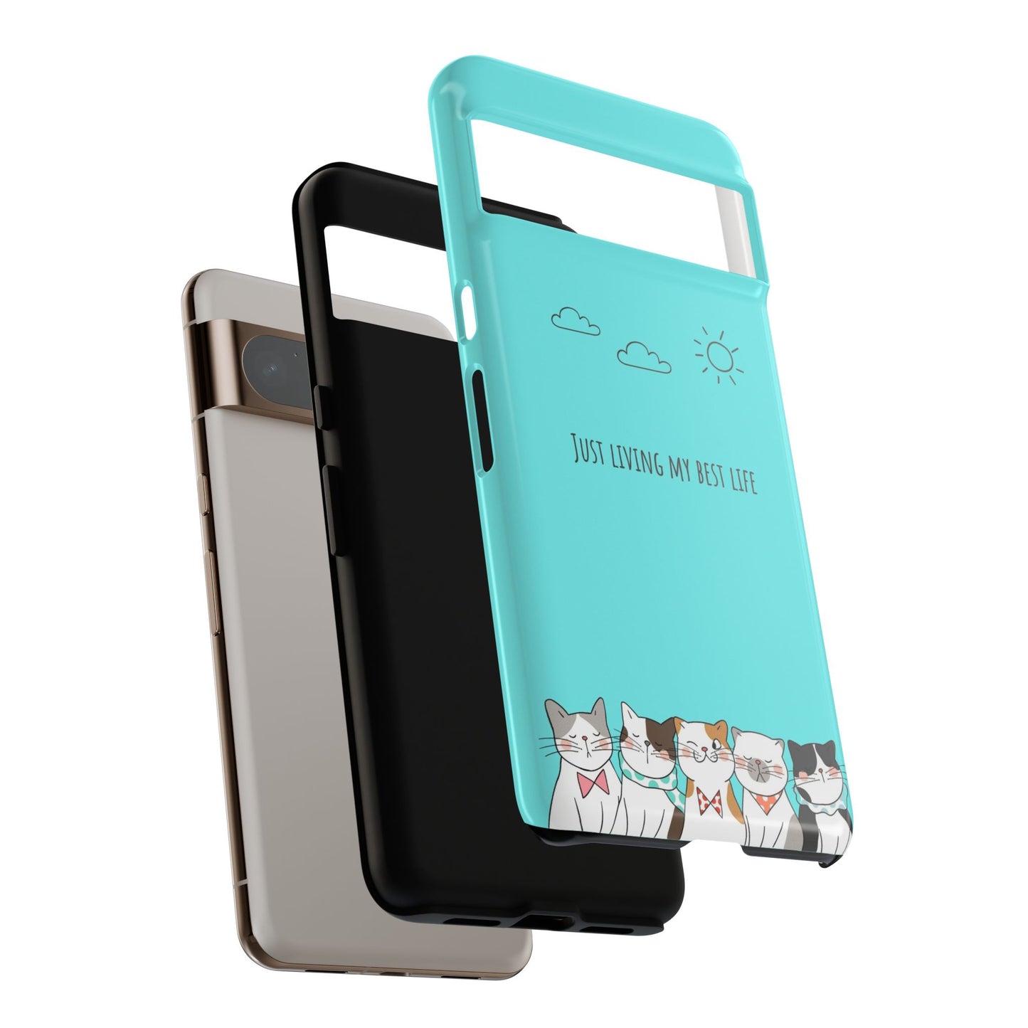 Durable Tough Phone Case, Stylish Trendy Glossy Finish, Cute Design for Smartphone Protection