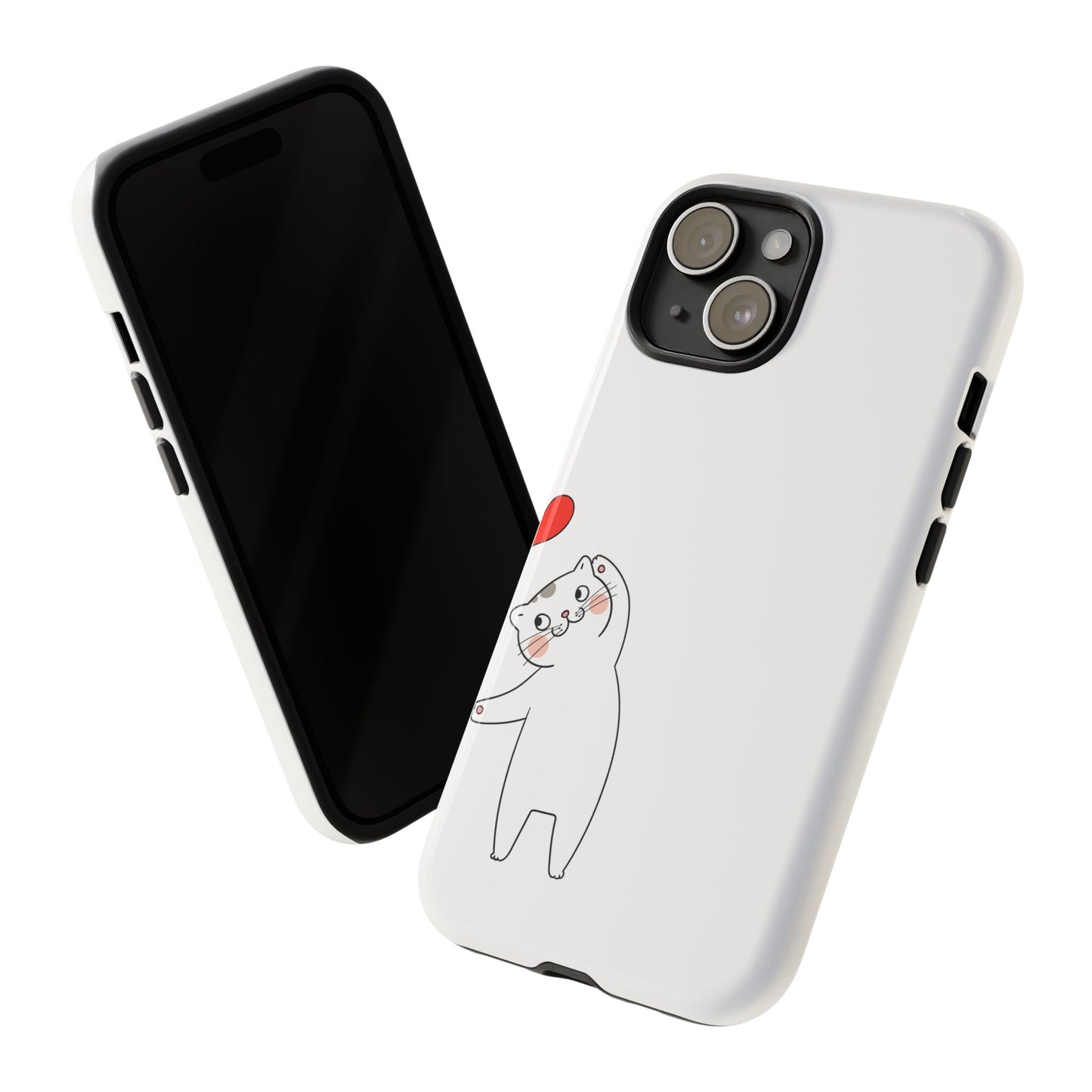 Tough Phone Case, Cute and Stylish Design, Durable Glossy Finish, Trendy Smartphone Protection for Daily Use