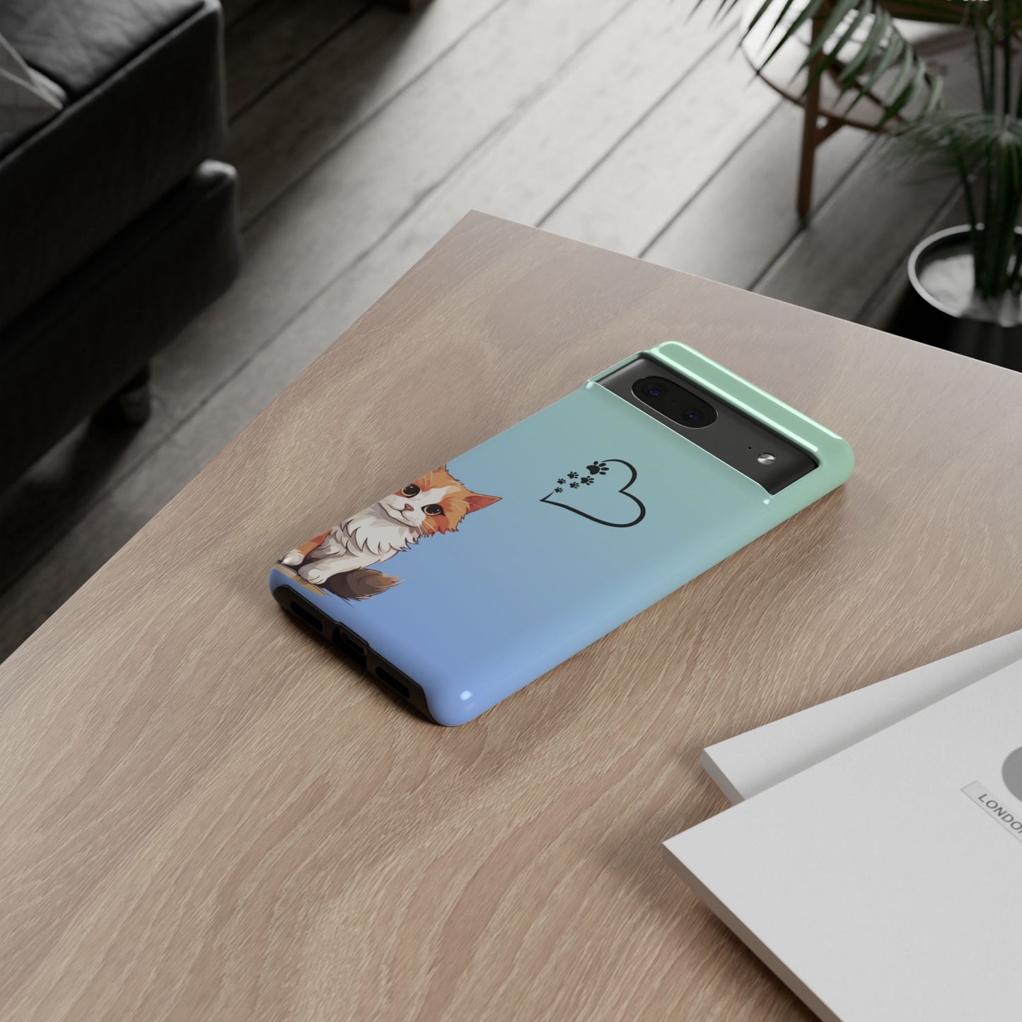 Trendy Tough Phone Case, Glossy Finish, Durable and Stylish, Cute Design for Smartphone Protection