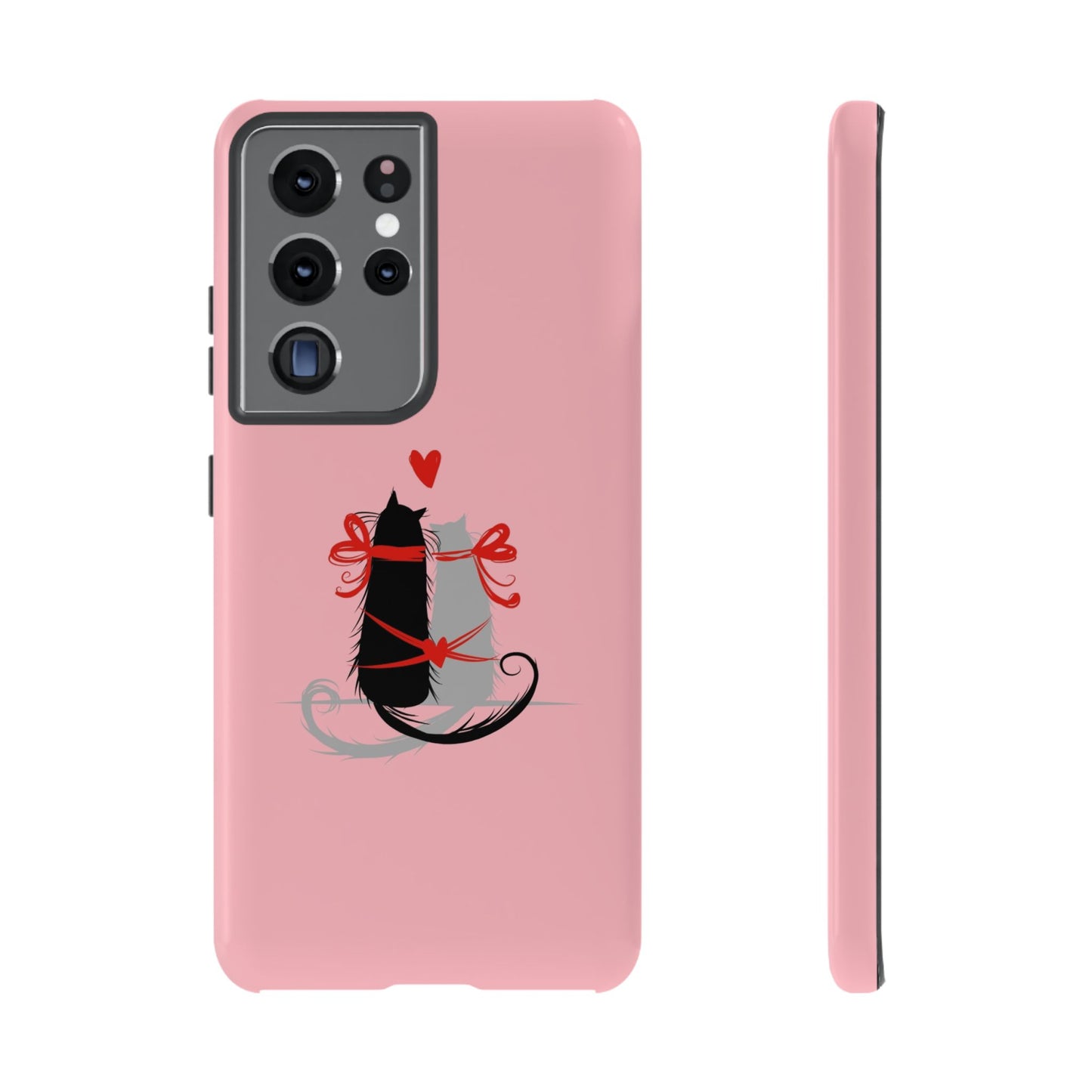 Cute Tough Phone Case, Trendy Glossy Finish, Durable and Fashionable, Stylish Everyday Cover, Smartphone Protection