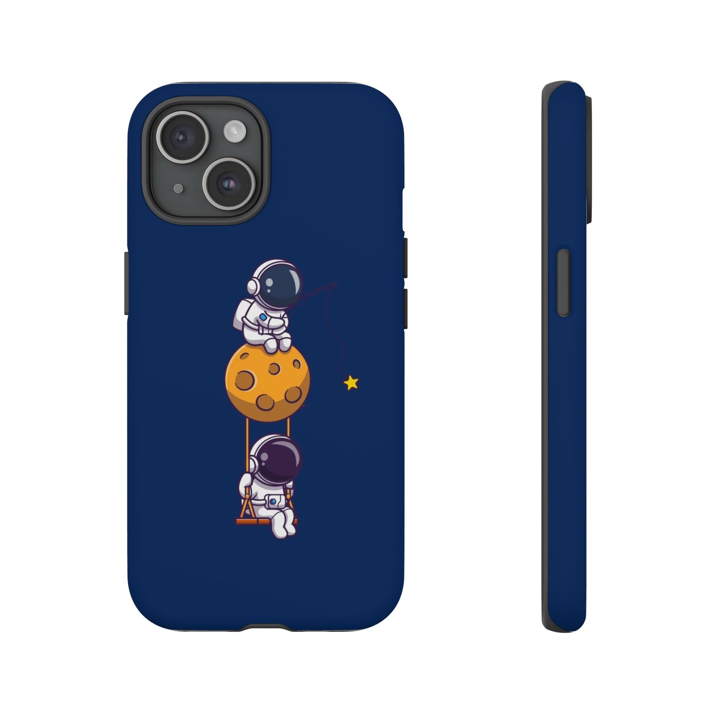 Astronaut Adventure Phone Case - Galaxy Design with Space Explorers