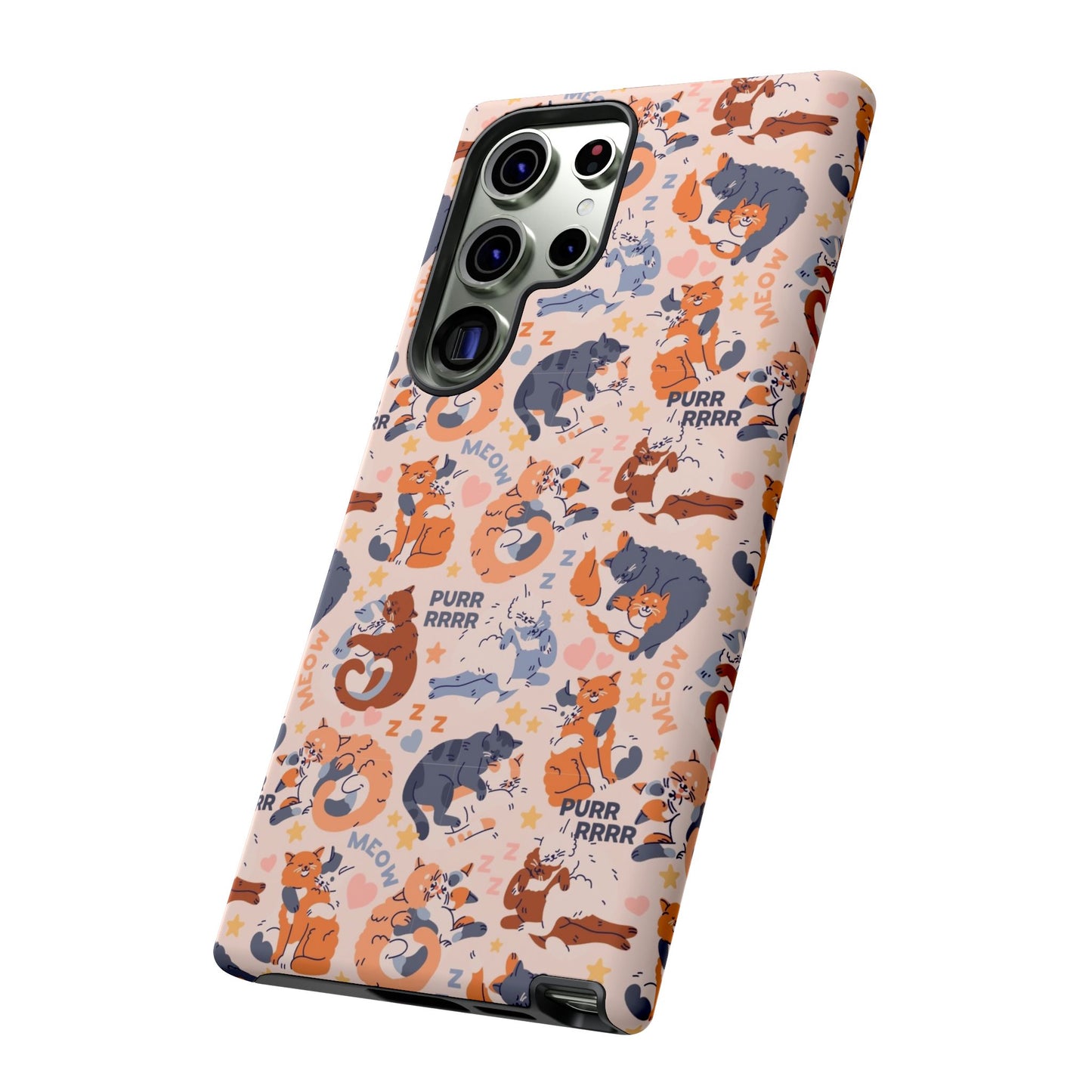 Durable Tough Phone Case, Trendy Cute Glossy Design, Stylish Smartphone Protection for Everyday Use