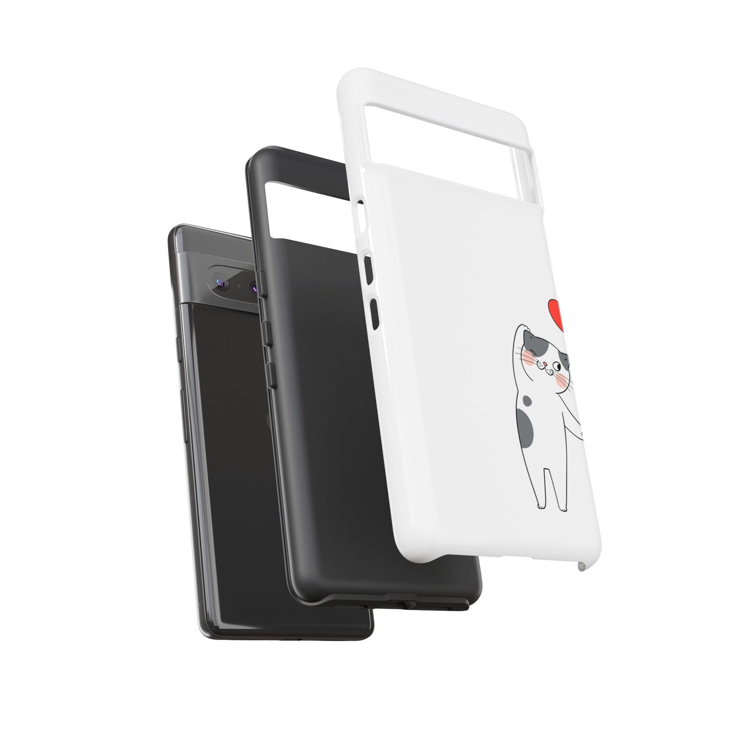 Tough Phone Case, Durable and Trendy Glossy Finish, Cute Stylish Design, Everyday Smartphone Protection