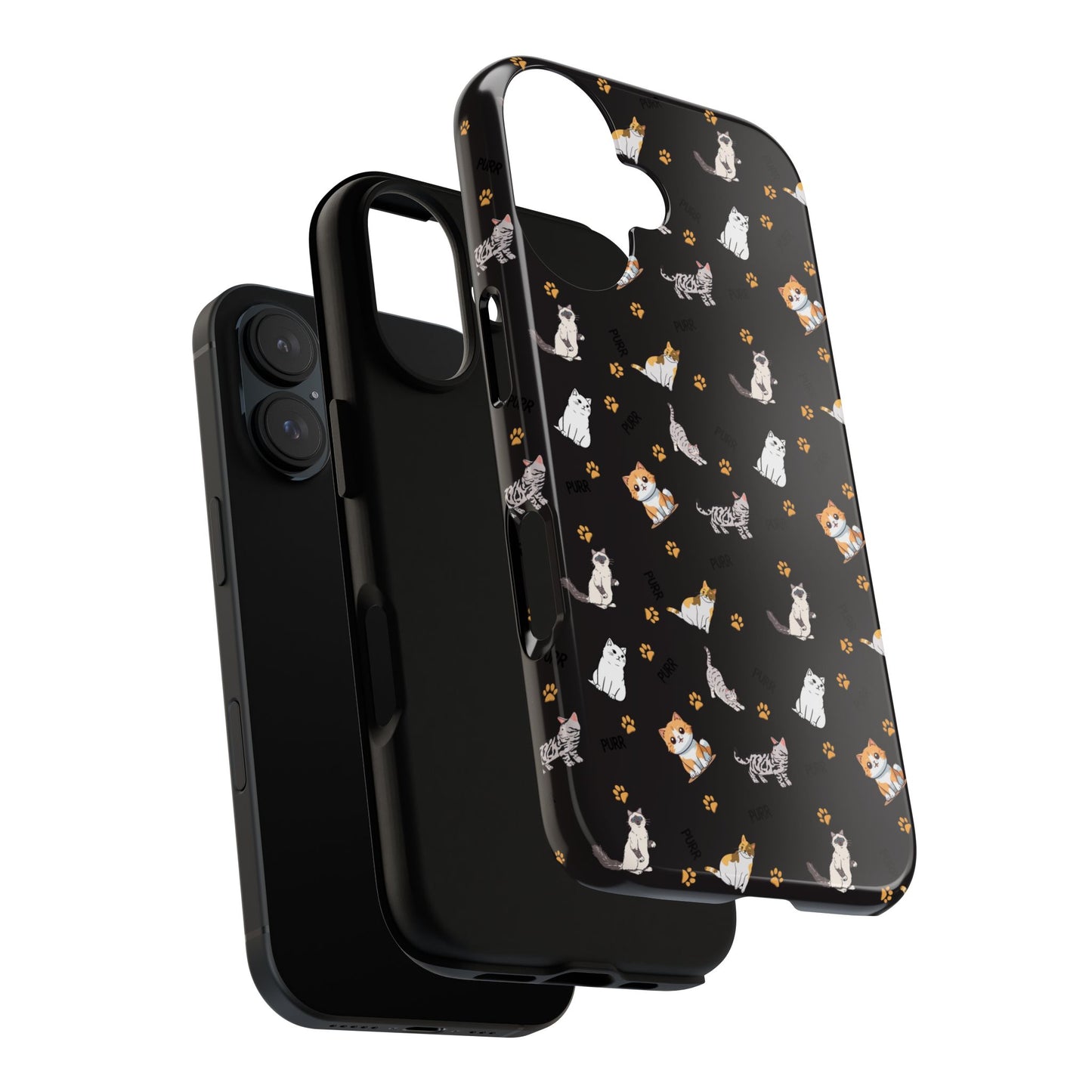 Durable Tough Phone Case, Stylish Glossy Finish, Trendy Cute Design, Everyday Protection for Smartphones