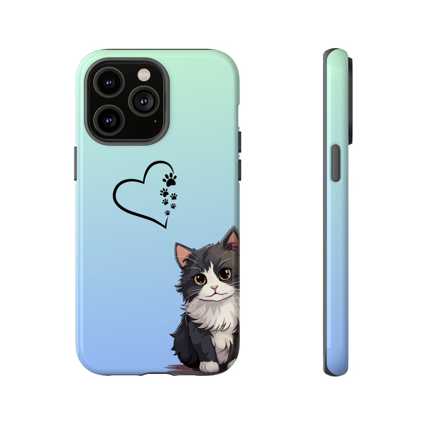 Tough Phone Case, Cute and Stylish Glossy Finish, Trendy Durable Design, Smartphone Protection