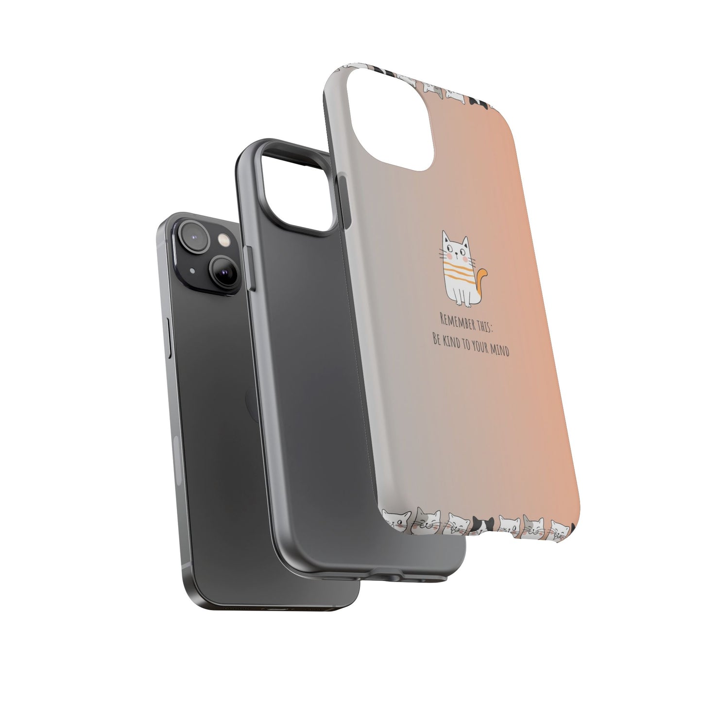 Durable Tough Phone Case, Cute Stylish Design, Glossy Trendy Cover for Smartphone Protection