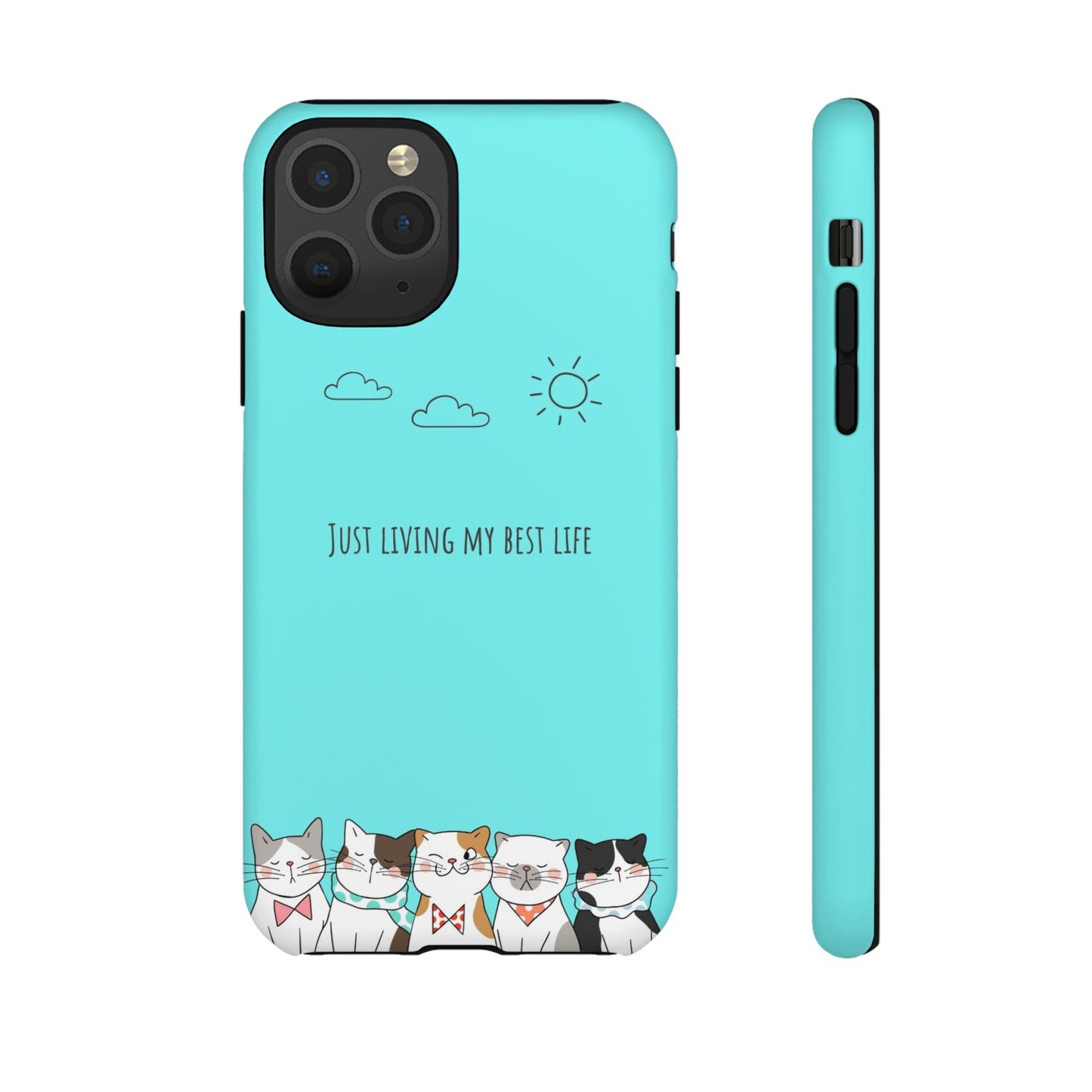 Durable Tough Phone Case, Stylish Trendy Glossy Finish, Cute Design for Smartphone Protection